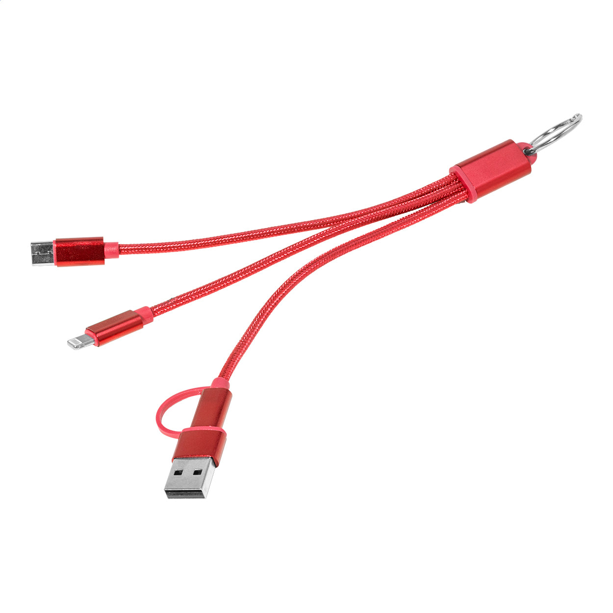 Rafob USB-Ladekabel mit Schlüsselanhänger