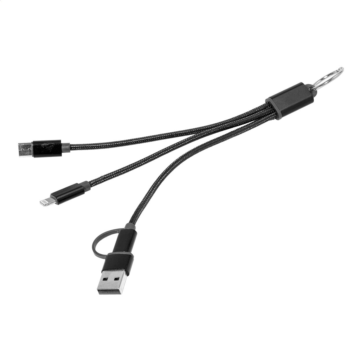 Rafob USB-Ladekabel mit Schlüsselanhänger