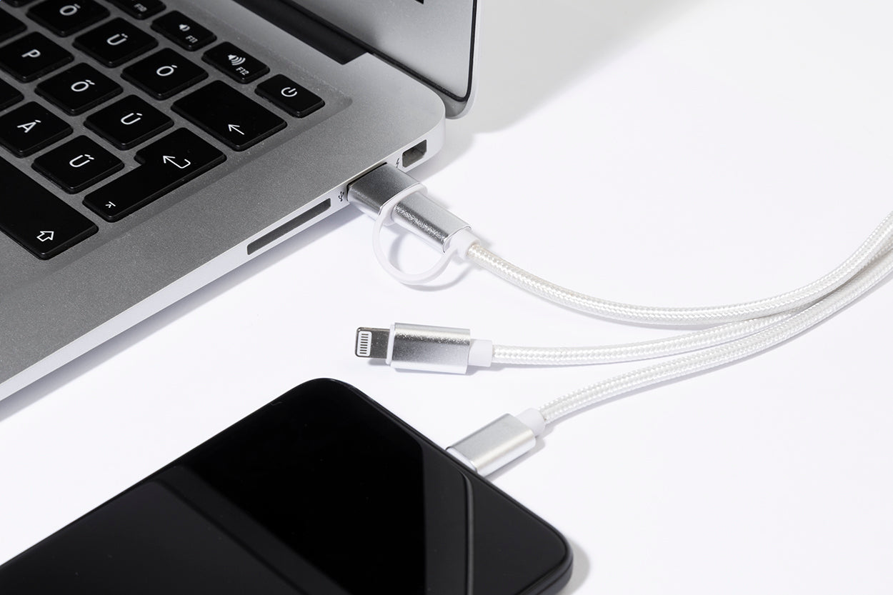 Rafob USB-Ladekabel mit Schlüsselanhänger
