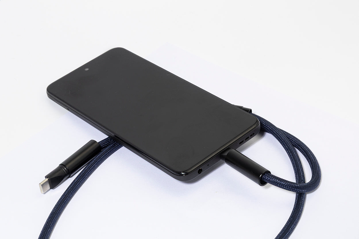 HolCharge 60W Lanyard mit Lade- und Datenkabel aus RPET