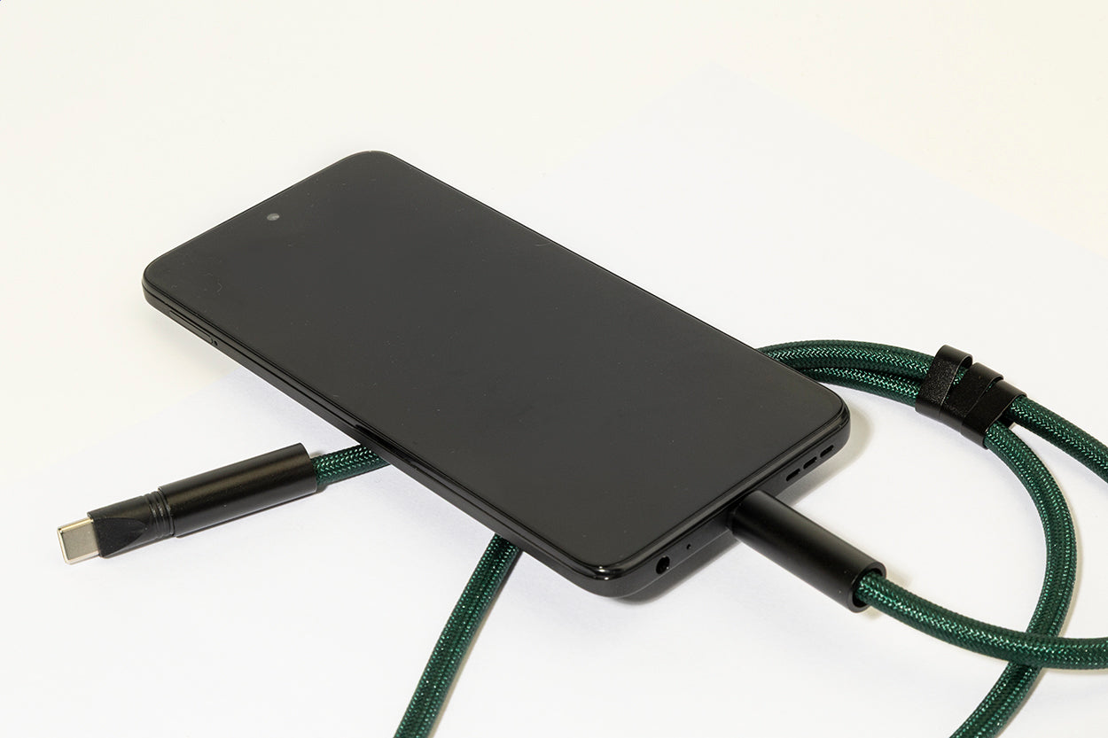 HolCharge 60W Lanyard mit Lade- und Datenkabel aus RPET