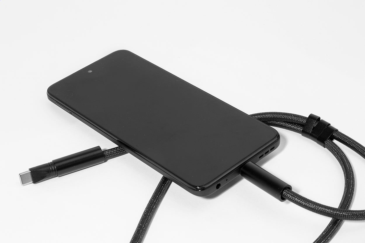 HolCharge 60W Lanyard mit Lade- und Datenkabel aus RPET