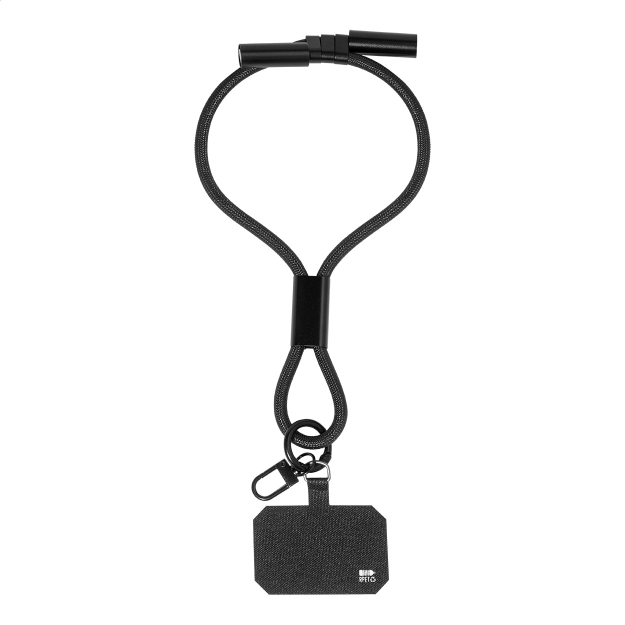CuffCharge 60W Handgelenkband mit Lade- und Datenkabel aus RPET