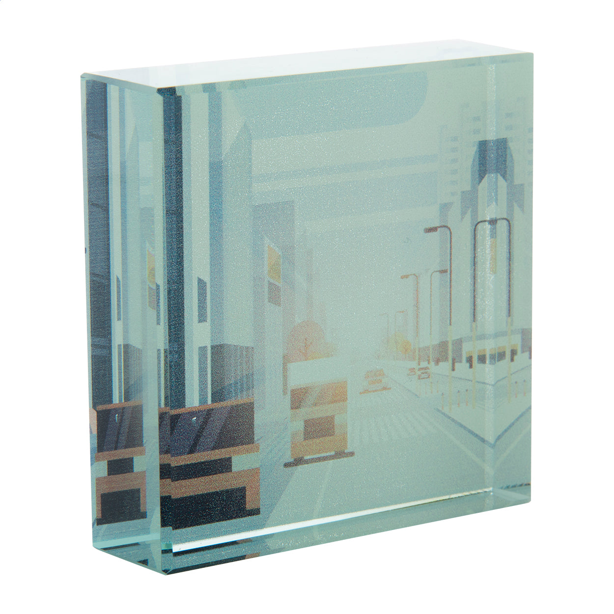 Louisville Glas-Quader