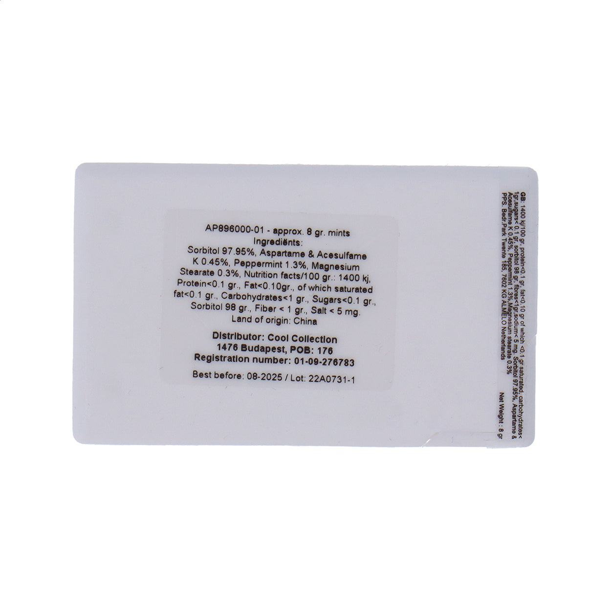 Card Minzdose