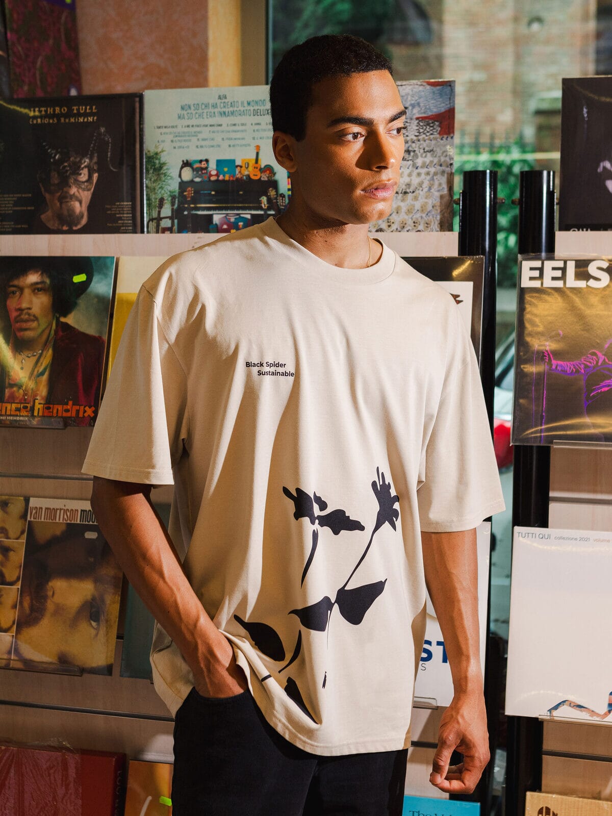 BS Skate Oversized T-Shirt, 180 g/m²