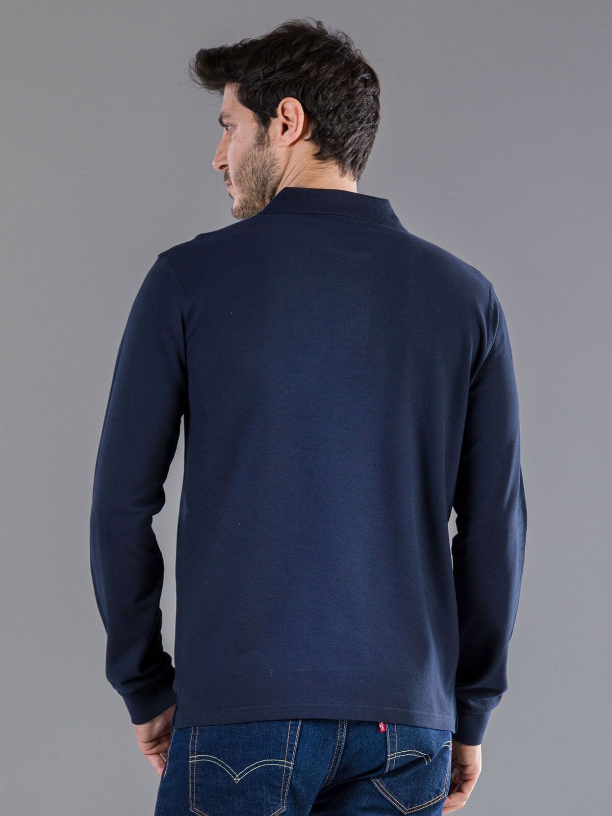 BS Evolution Langarm Polo, 180 g/m²