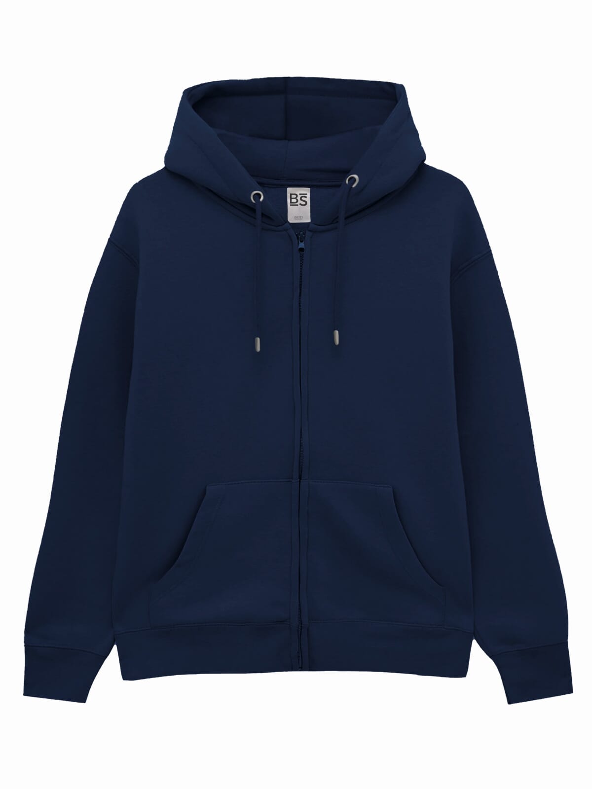 BS Vega Hoodie mit durchgehendem Reißverschluss, 280 g/m²