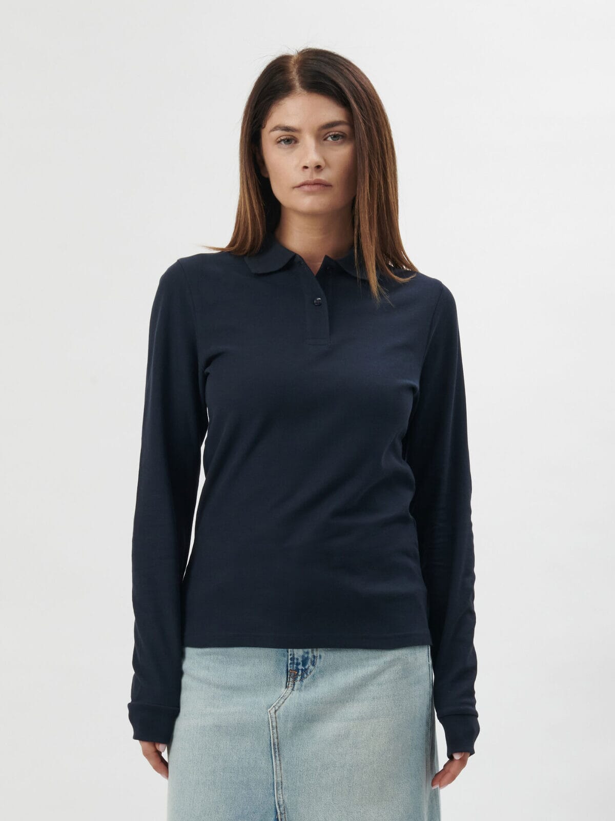 BS Evolution Damen-Langarmpolo