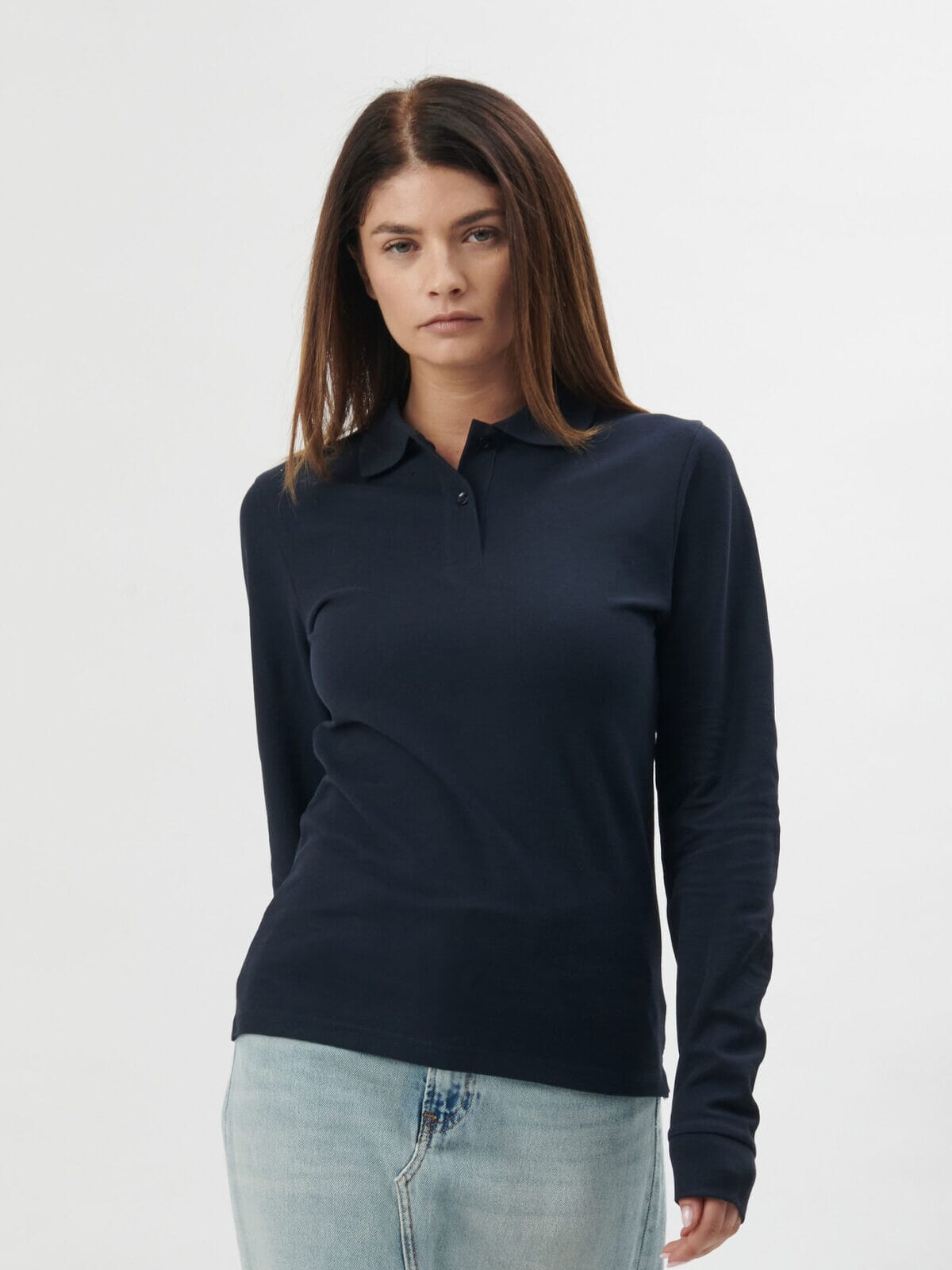BS Evolution Damen-Langarmpolo