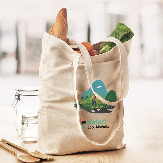 Jutetaschen mit Logo