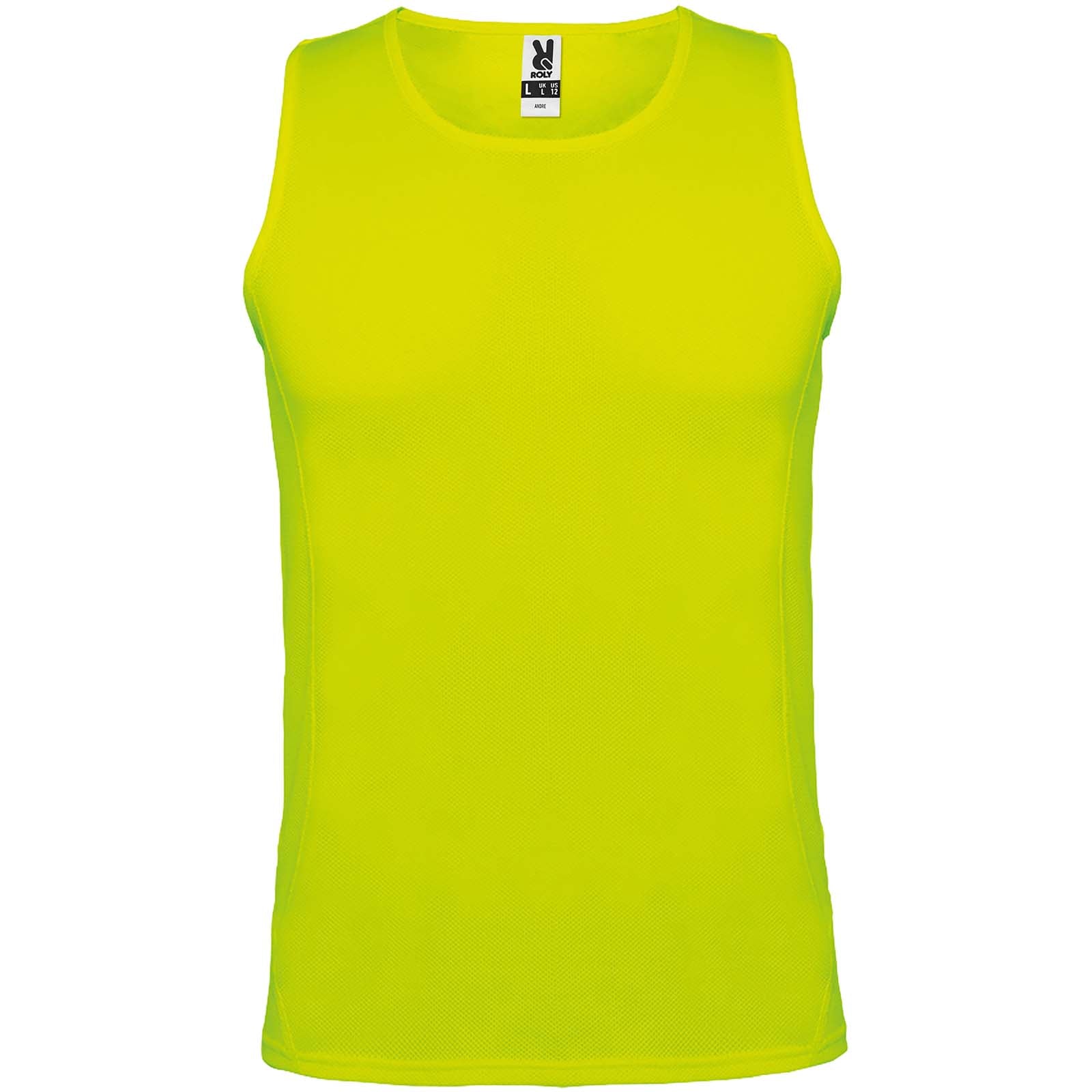 Andre 140 g/m² Sport Top für Kinder – Fluorgelb – 11/12