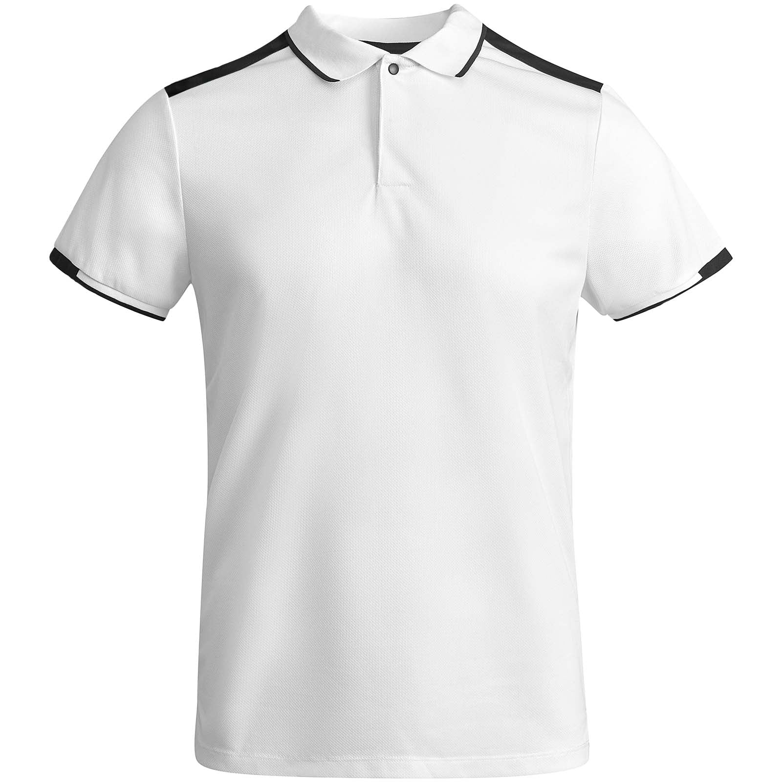 Tamil 150 g/m² Sport Poloshirt für Kinder – Weiss Schwarz – 16