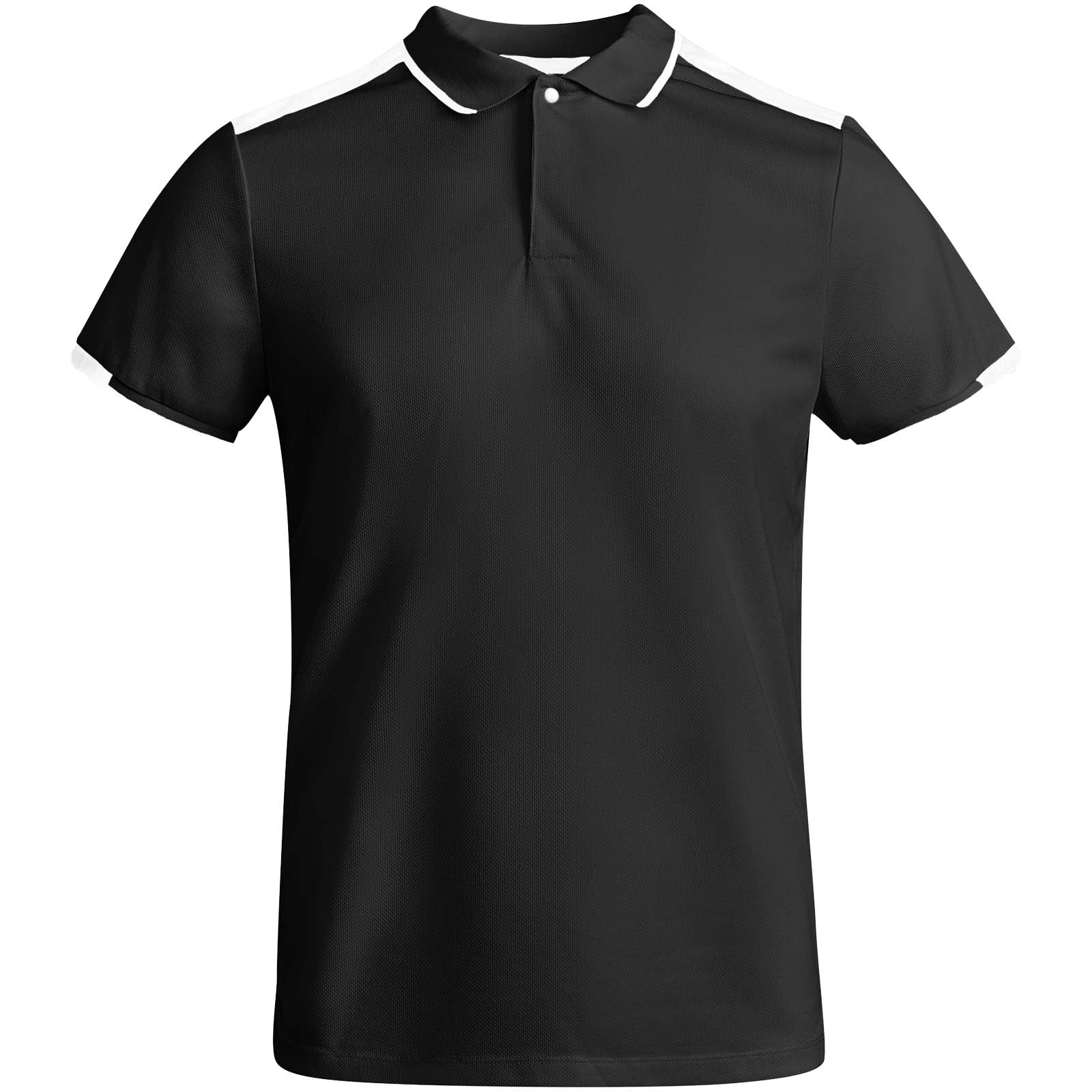 Tamil 150 g/m² Sport Poloshirt für Kinder – Schwarz Weiss – 16