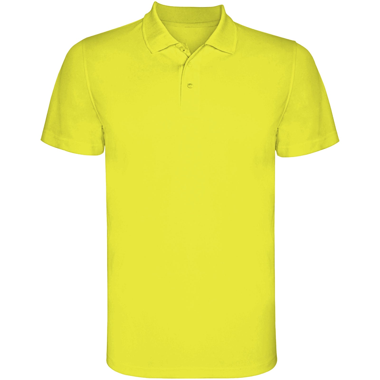 Monzha 150 g/m² Sport Poloshirt für Kinder – Fluorgelb – 12