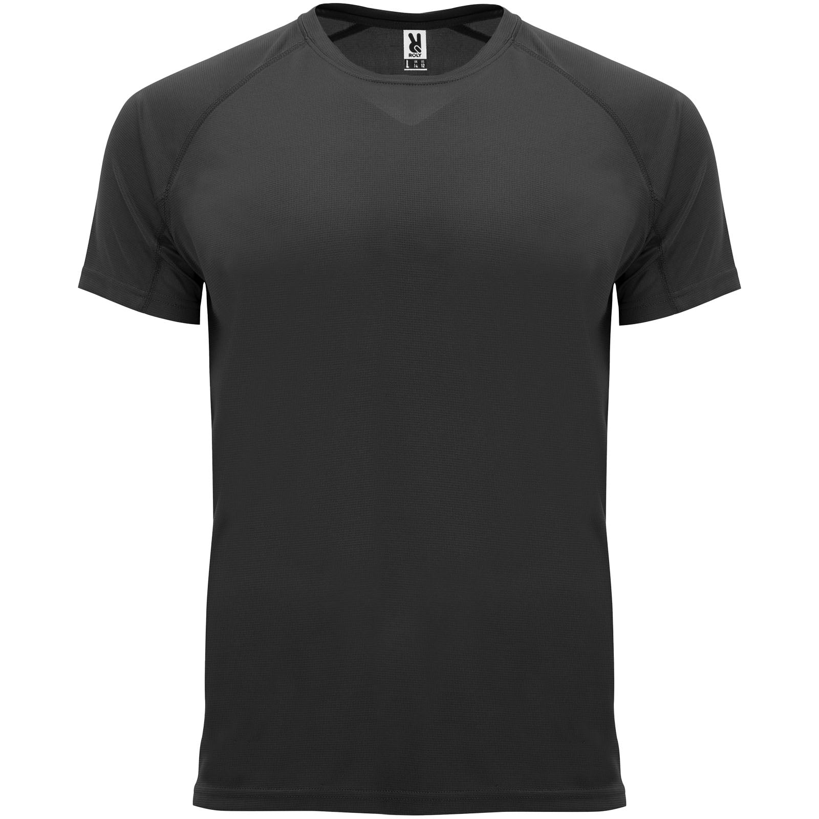 Bahrain 135 g/m² Sport T-Shirt für Kinder – Schwarz – 12