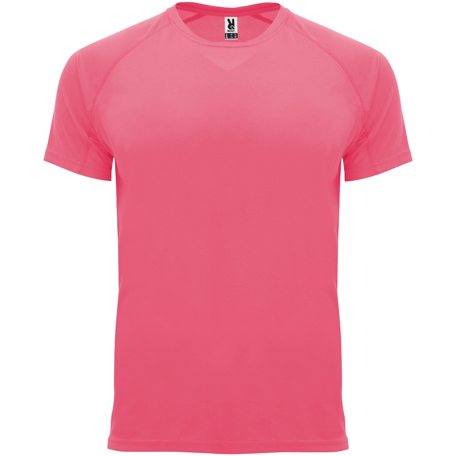 Bahrain 135 g/m² Sport T-Shirt für Kinder – Fluor-ladypink – 12