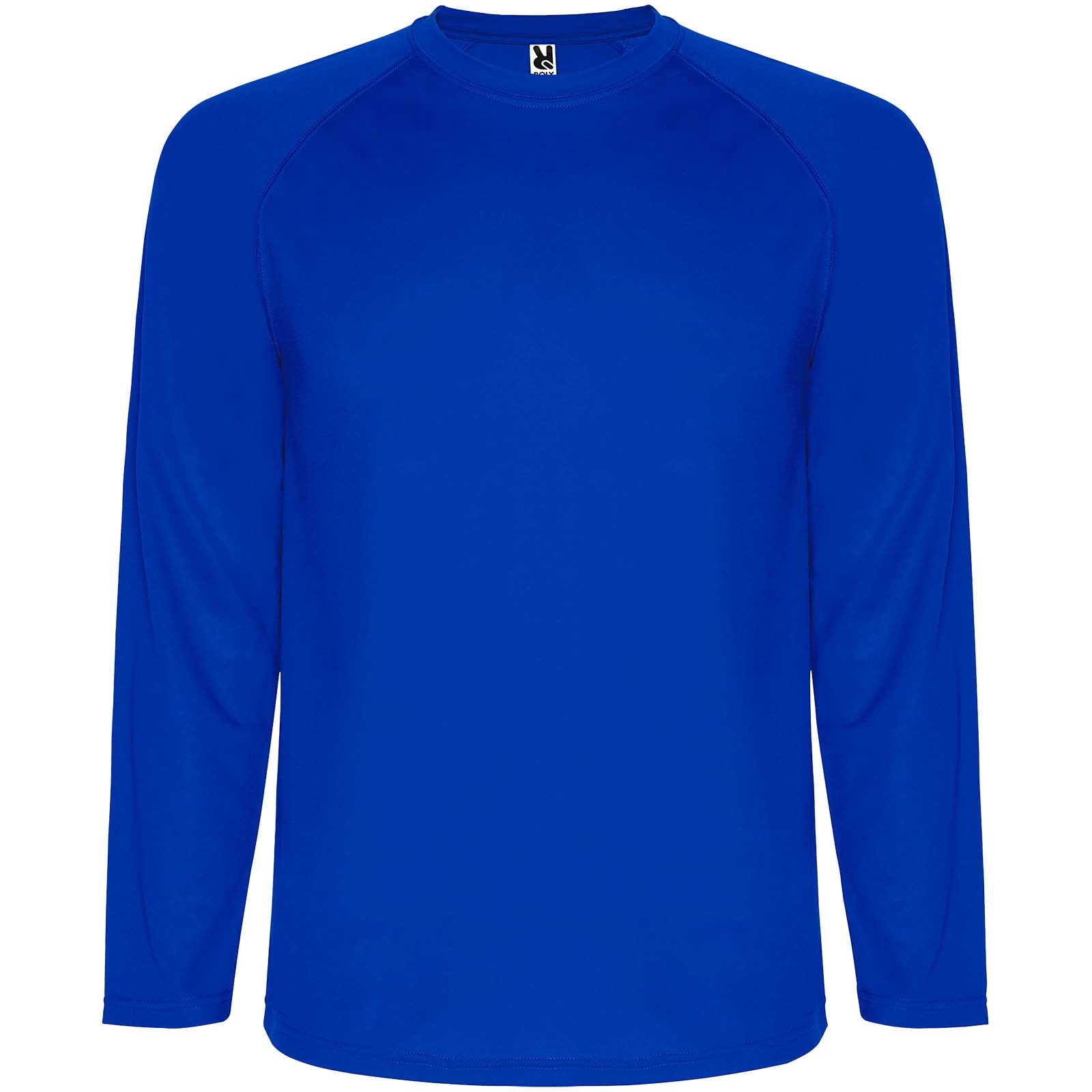 Montecarlo 150 g/m² Langarm-Sport-Shirt für Kinder – Blau – 12