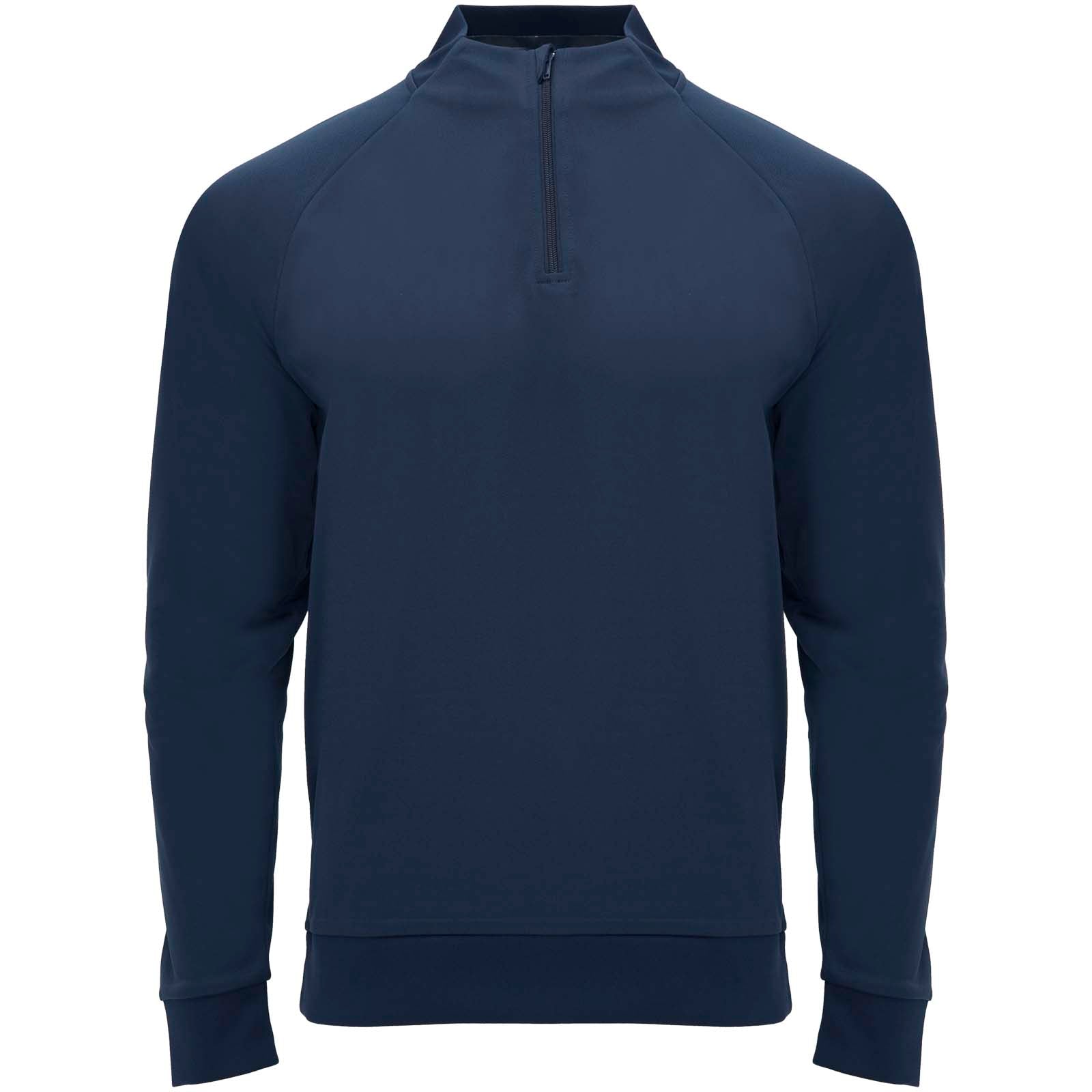 Epiro 200 g/m² Half-Zip Sweatshirt für Kinder – Marineblau – 16