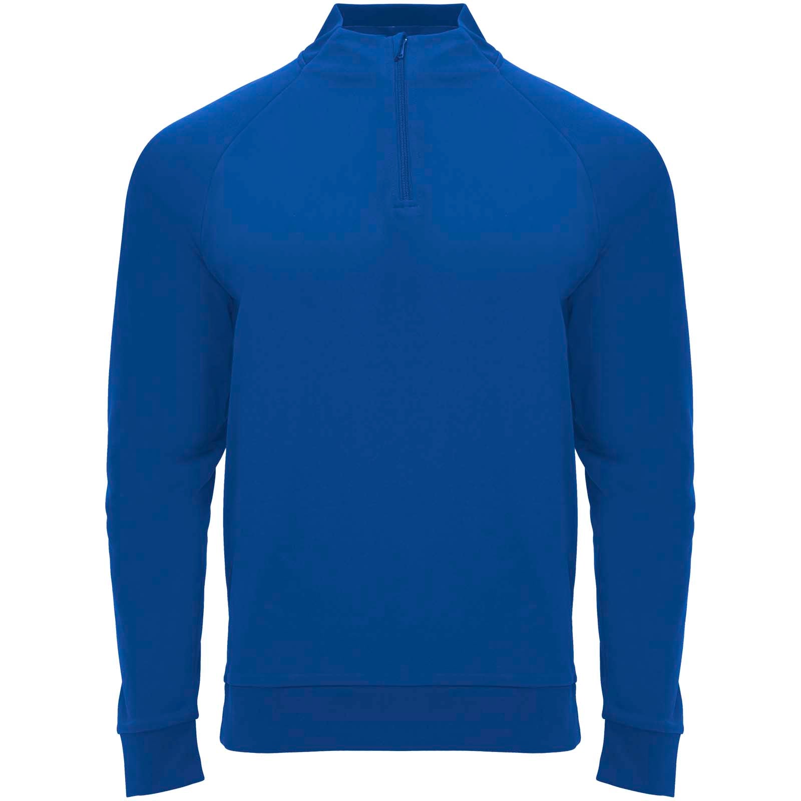 Epiro 200 g/m² Half-Zip Sweatshirt für Kinder – Royalblau – 16
