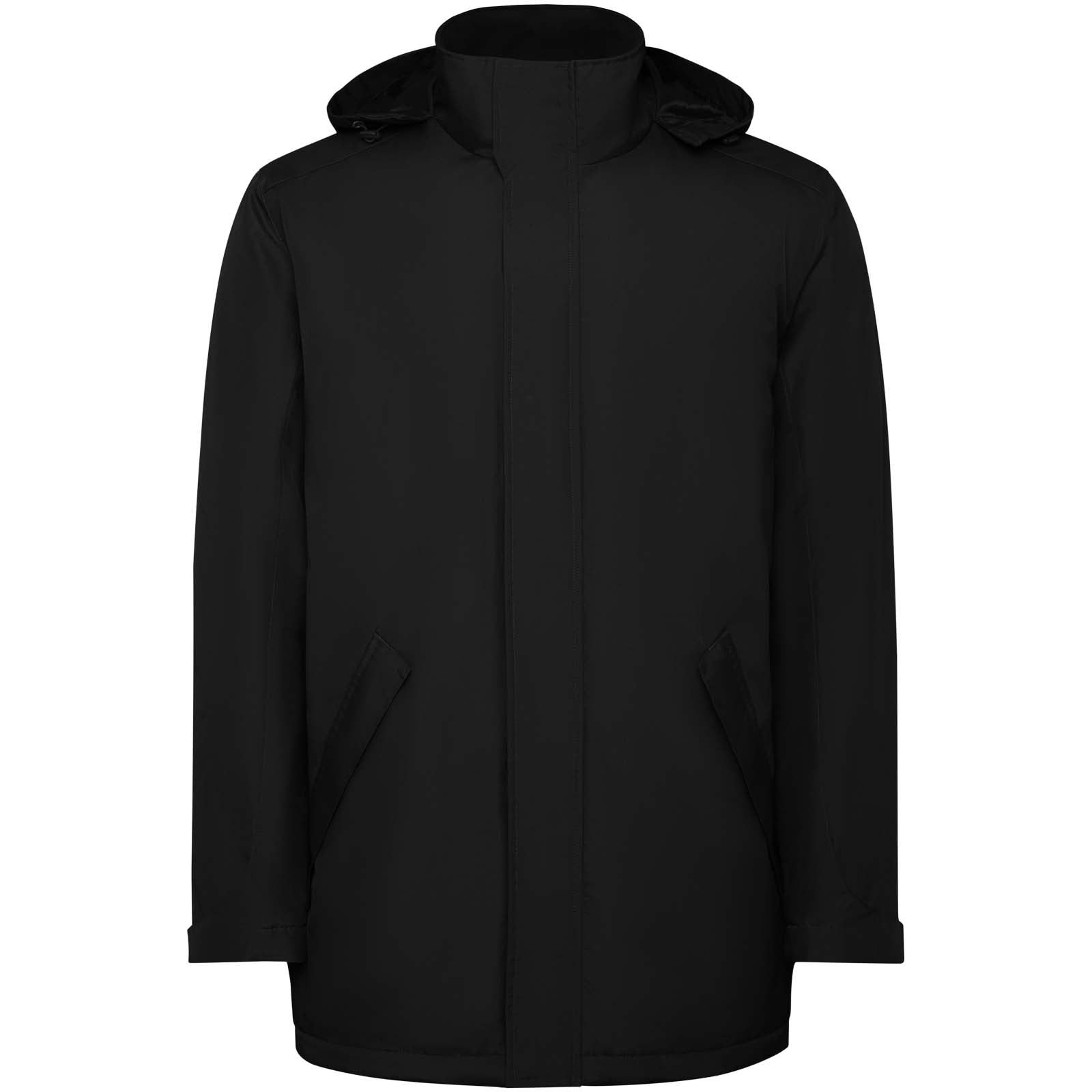 America wattierter Parka für Kinder – Schwarz – 12