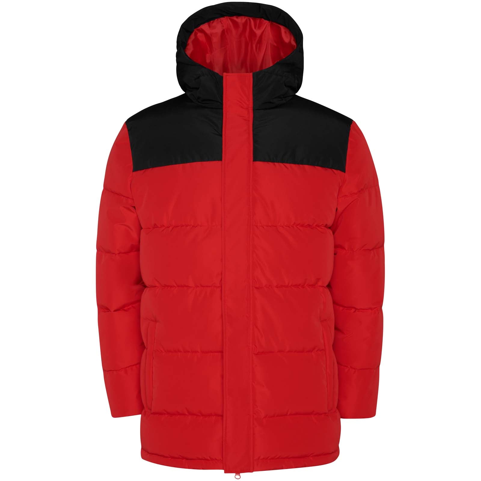 Tallin Steppjacke für Kinder – Rot Schwarz – 12
