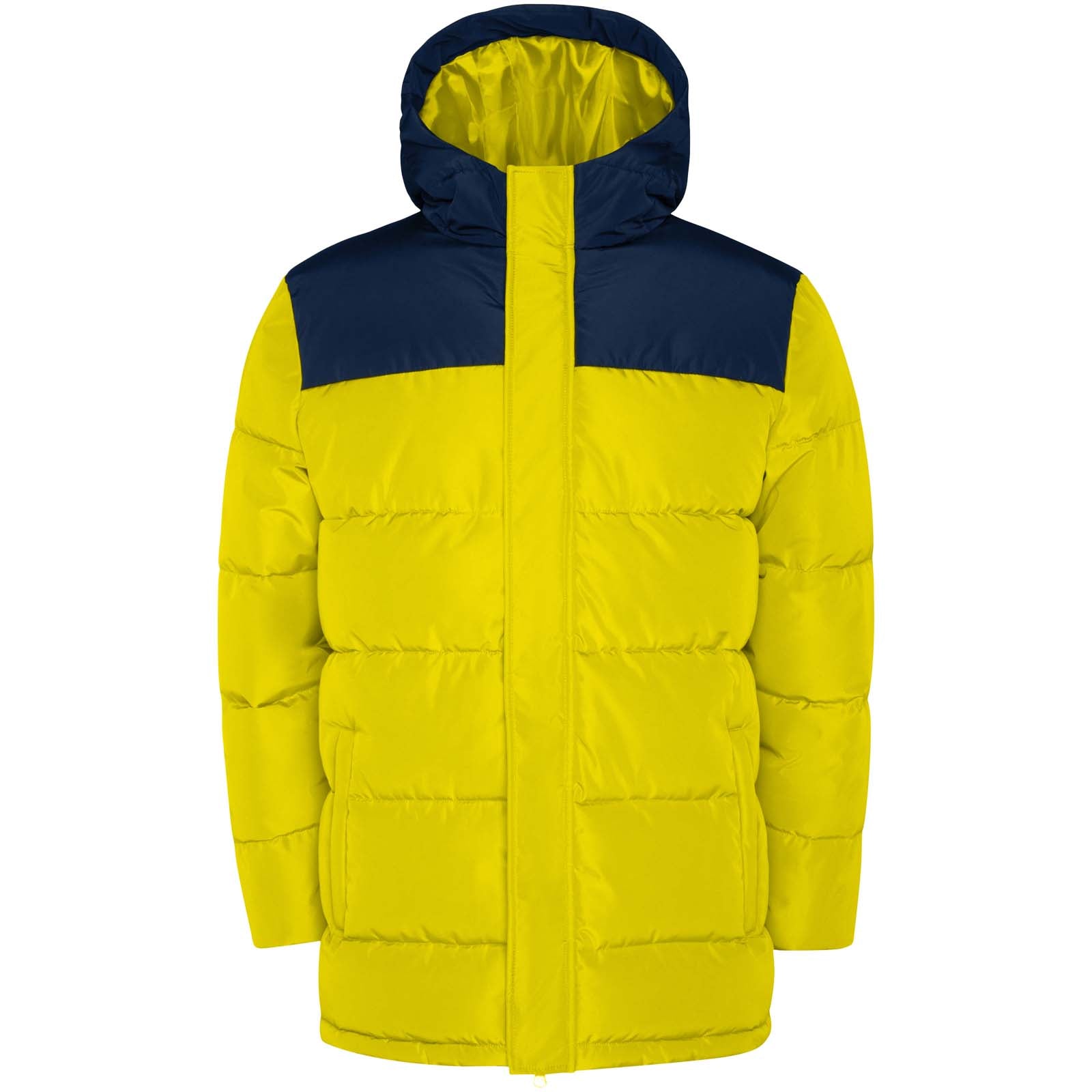 Tallin Steppjacke für Kinder – Gelb Marineblau – 12