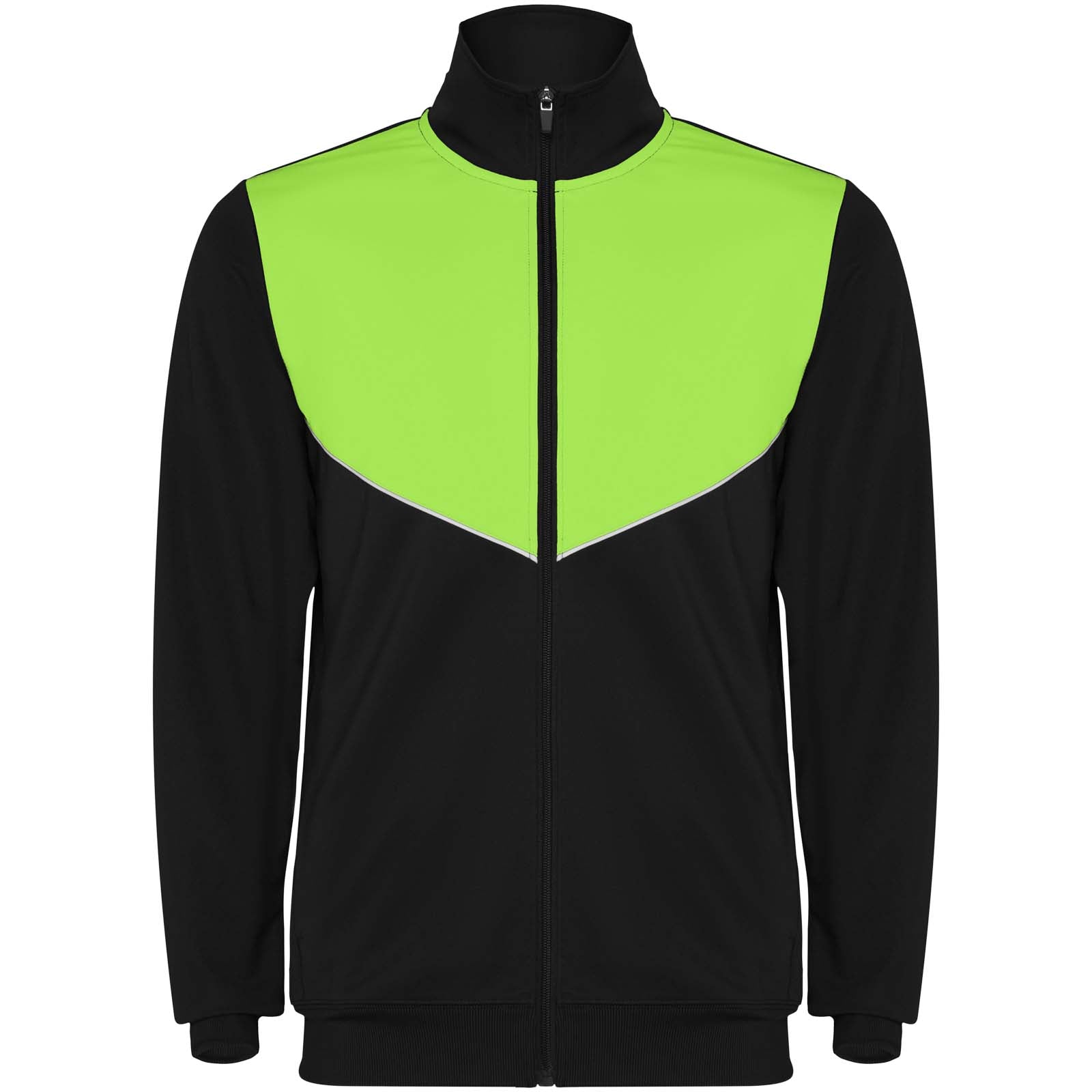 Evans 225 g/m² Trainingsanzug für Kinder – Schwarz Limone – 16