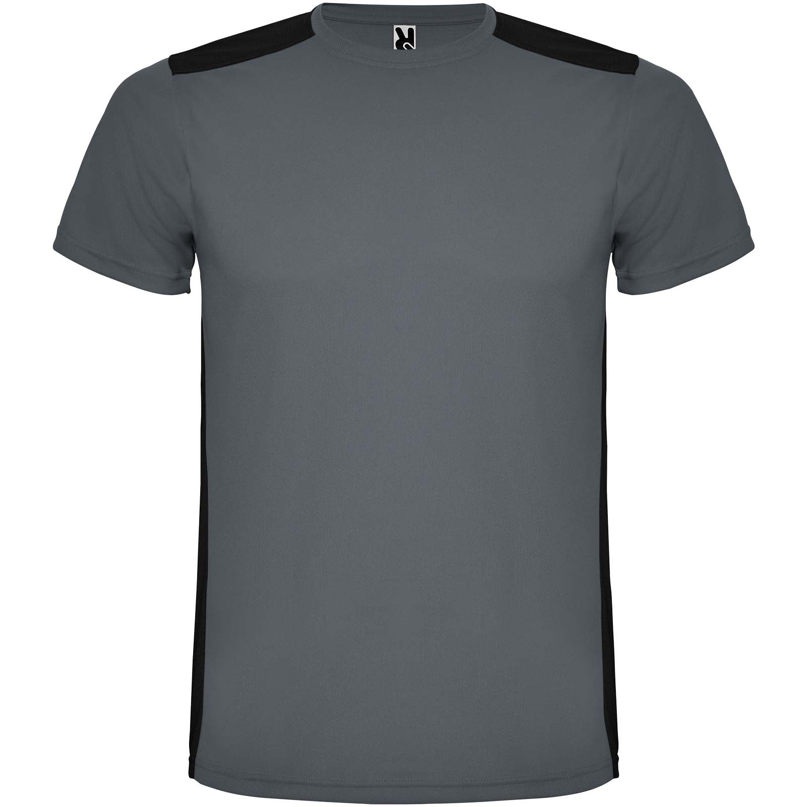 Detroit 130 g/m² Sport T-Shirt für Kinder – Ebenholz Schwarz – 16