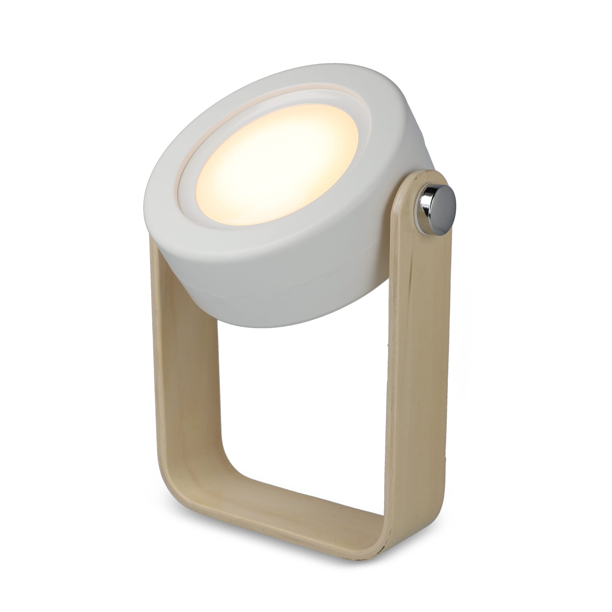 Coollux Multifunktions-LED-Lampe mit Bambusgriff