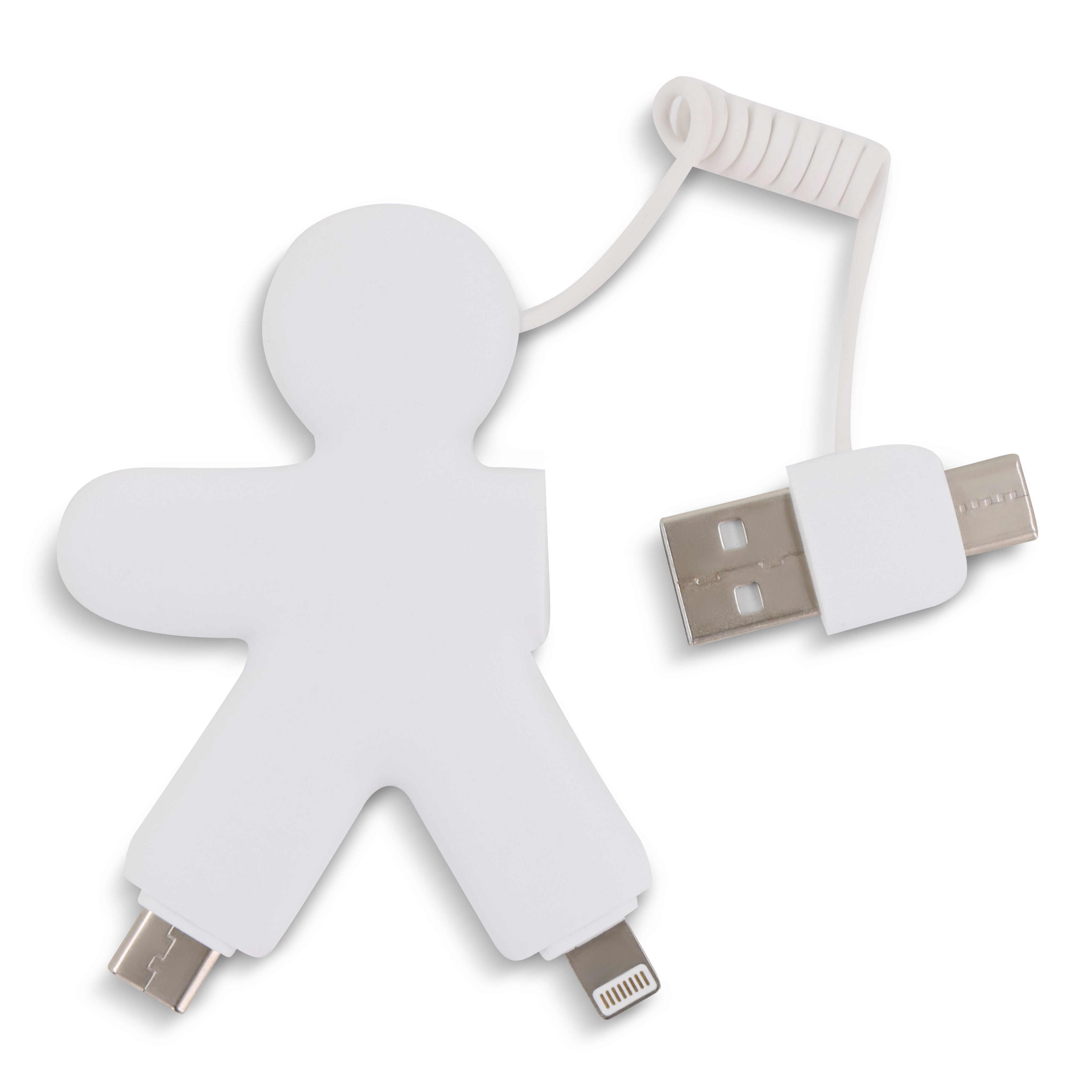 Xoopar „Buddy Eco“ Multiladekabel mit Schlüsselanhänger