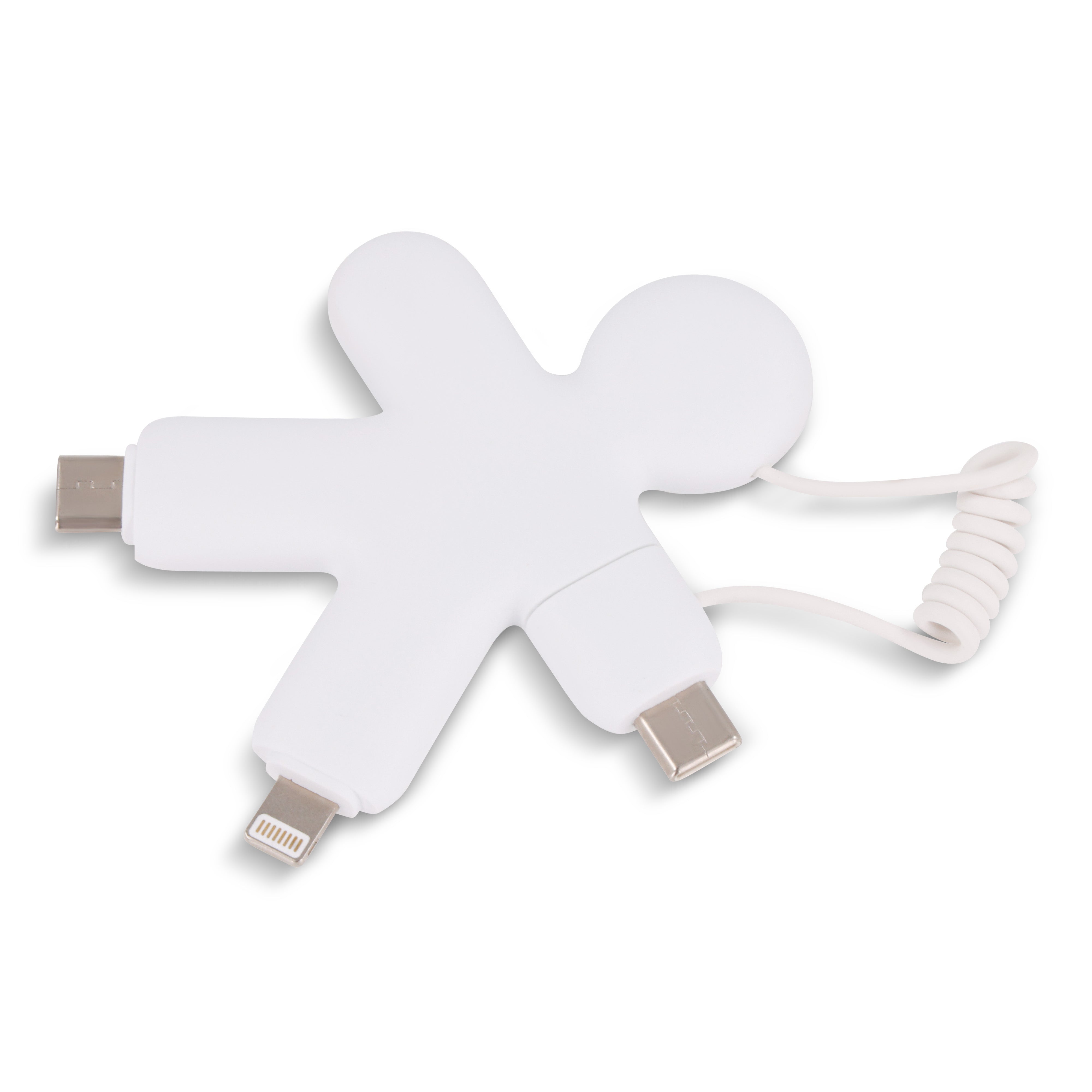 Xoopar „Buddy Eco“ Multiladekabel mit Schlüsselanhänger