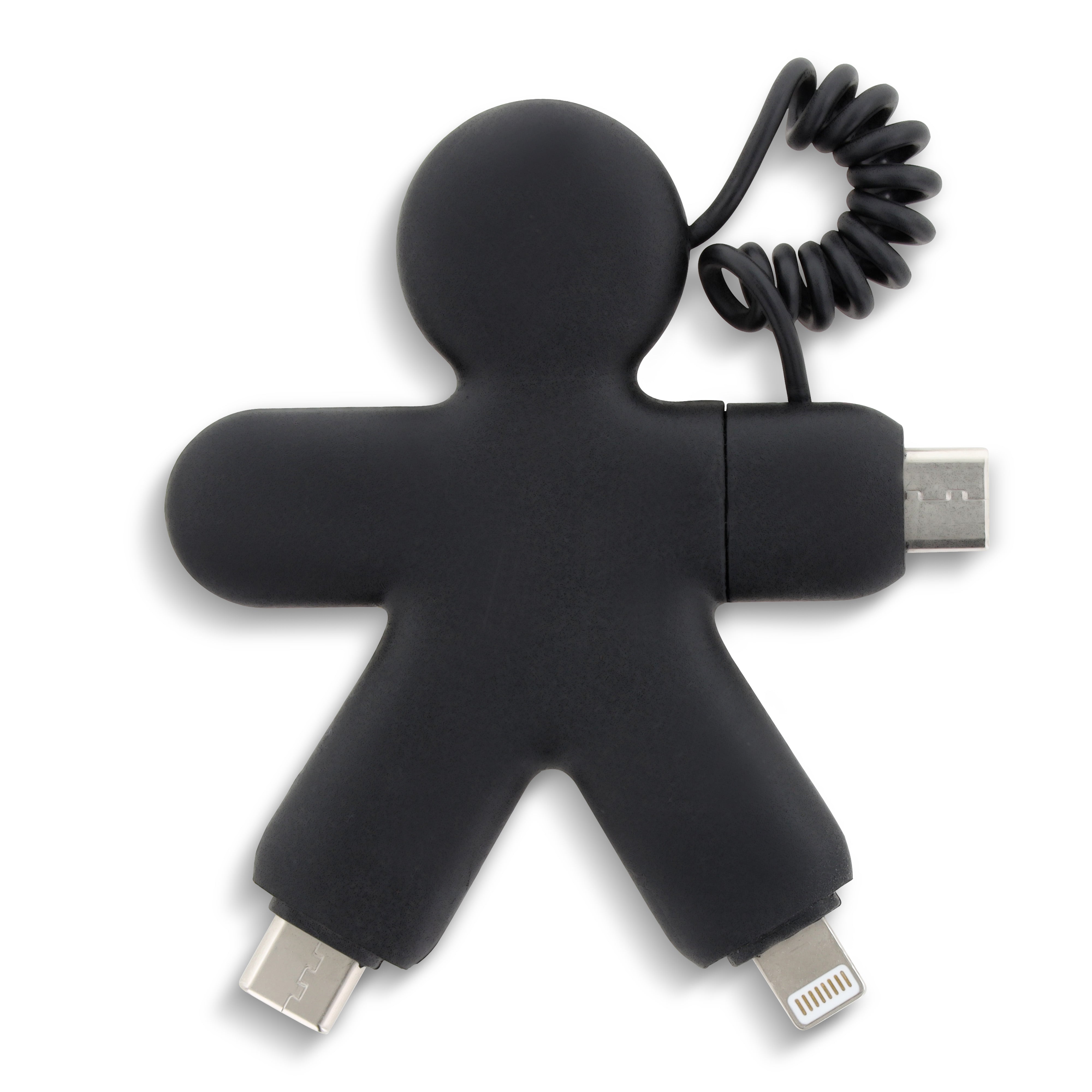 Xoopar „Buddy Eco“ Multiladekabel mit Schlüsselanhänger