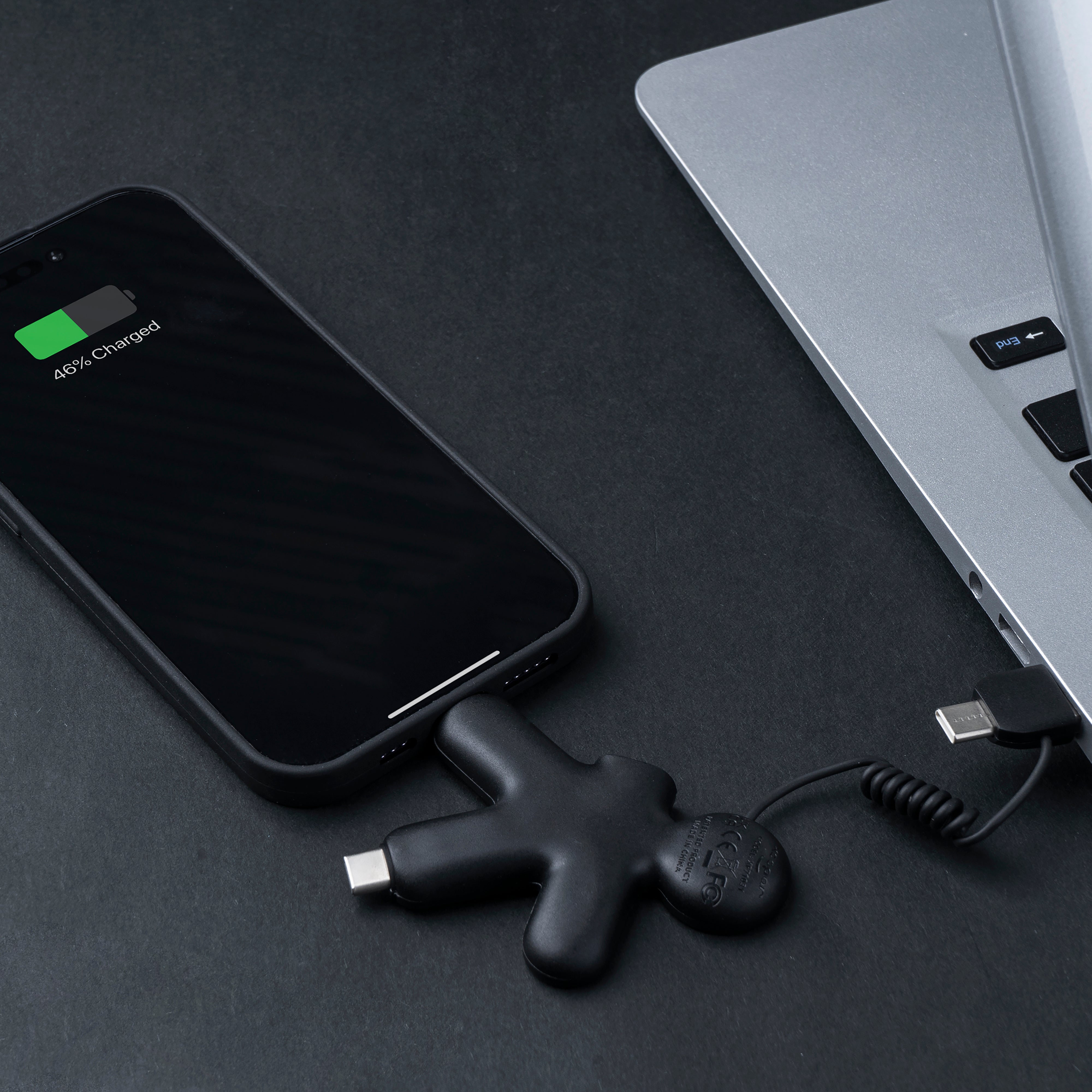 Xoopar „Buddy Eco“ Multiladekabel mit Schlüsselanhänger