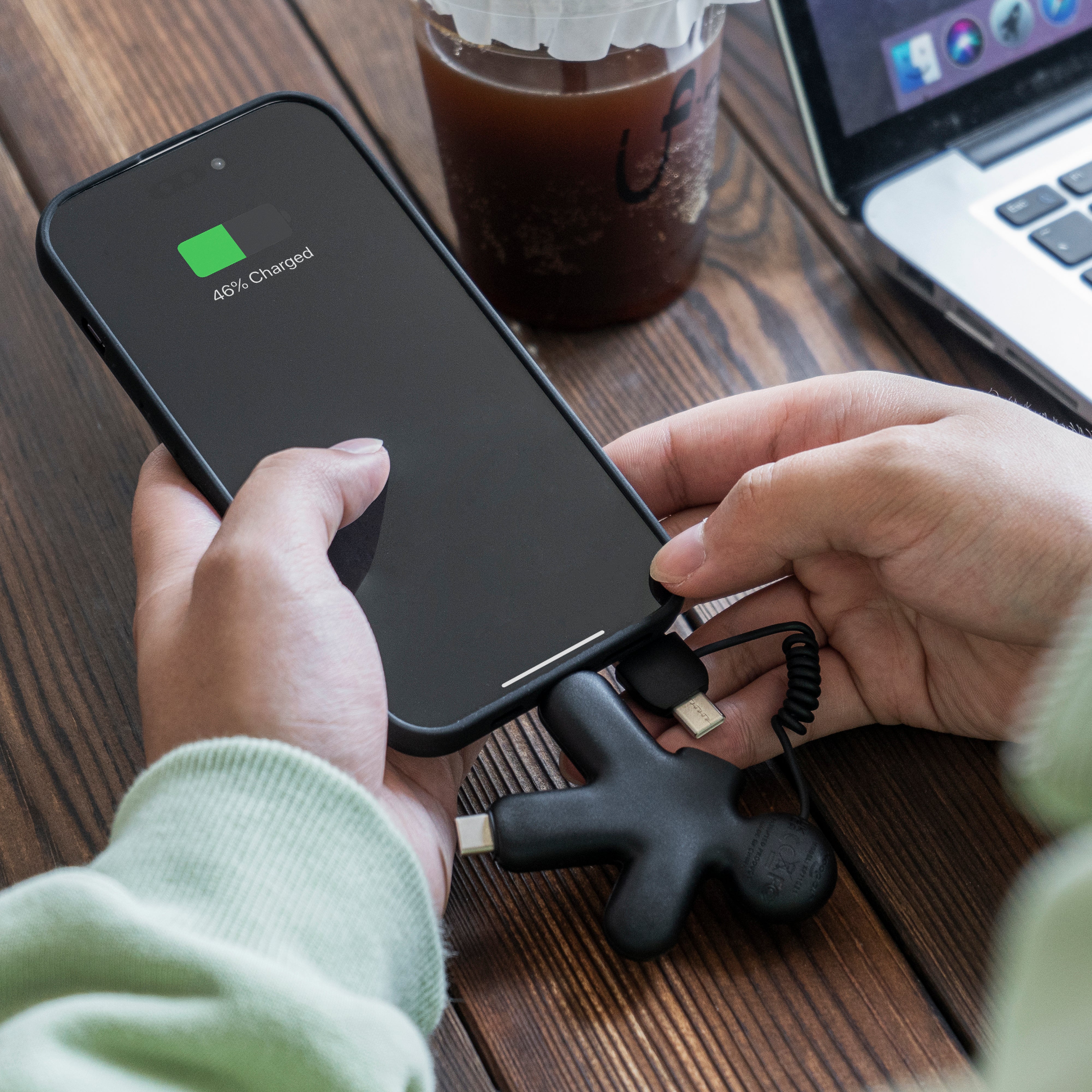 Xoopar „Buddy Eco“ Multiladekabel mit Schlüsselanhänger