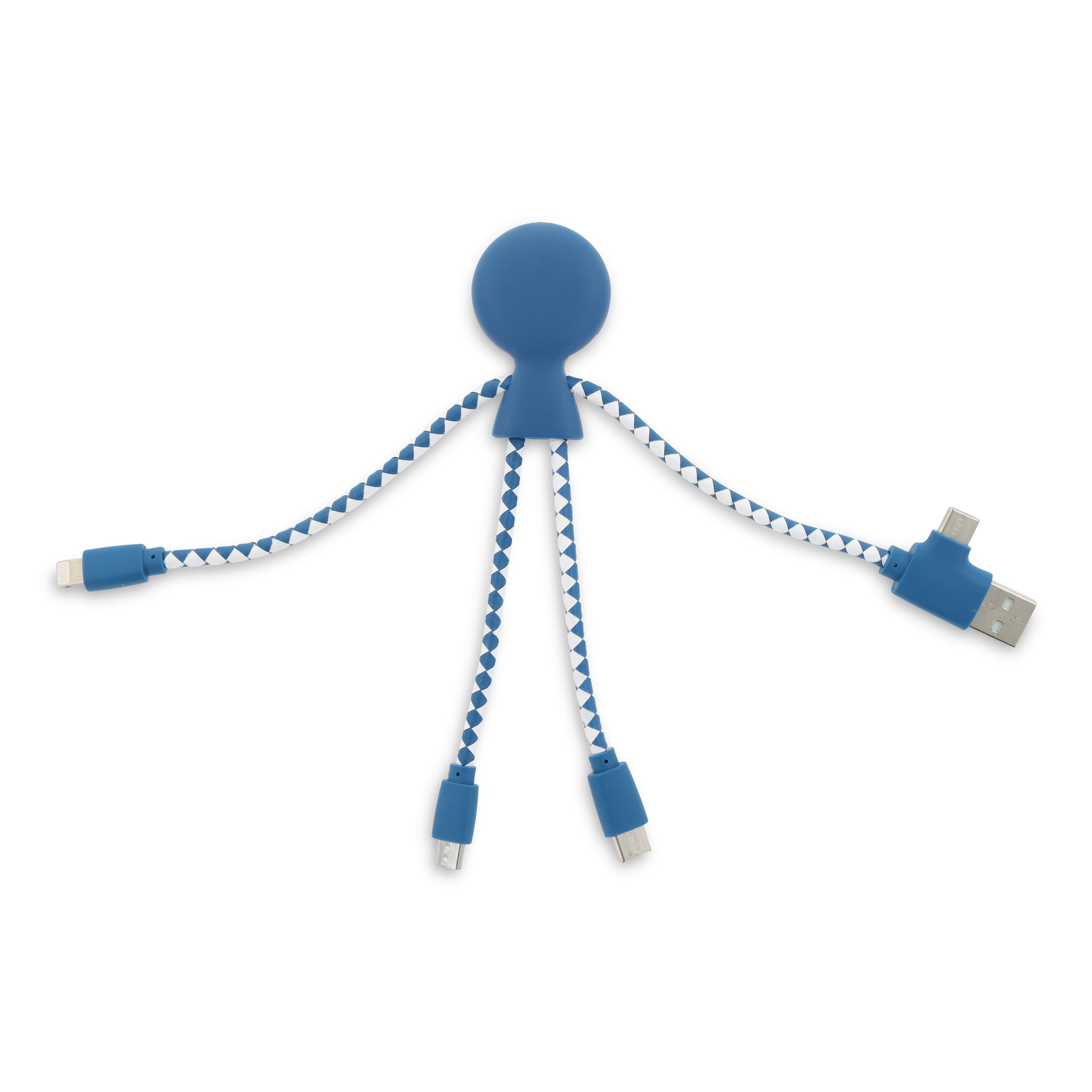 Xoopar „Mr. Bio“ Multiladekabel aus recyceltem Kunststoff