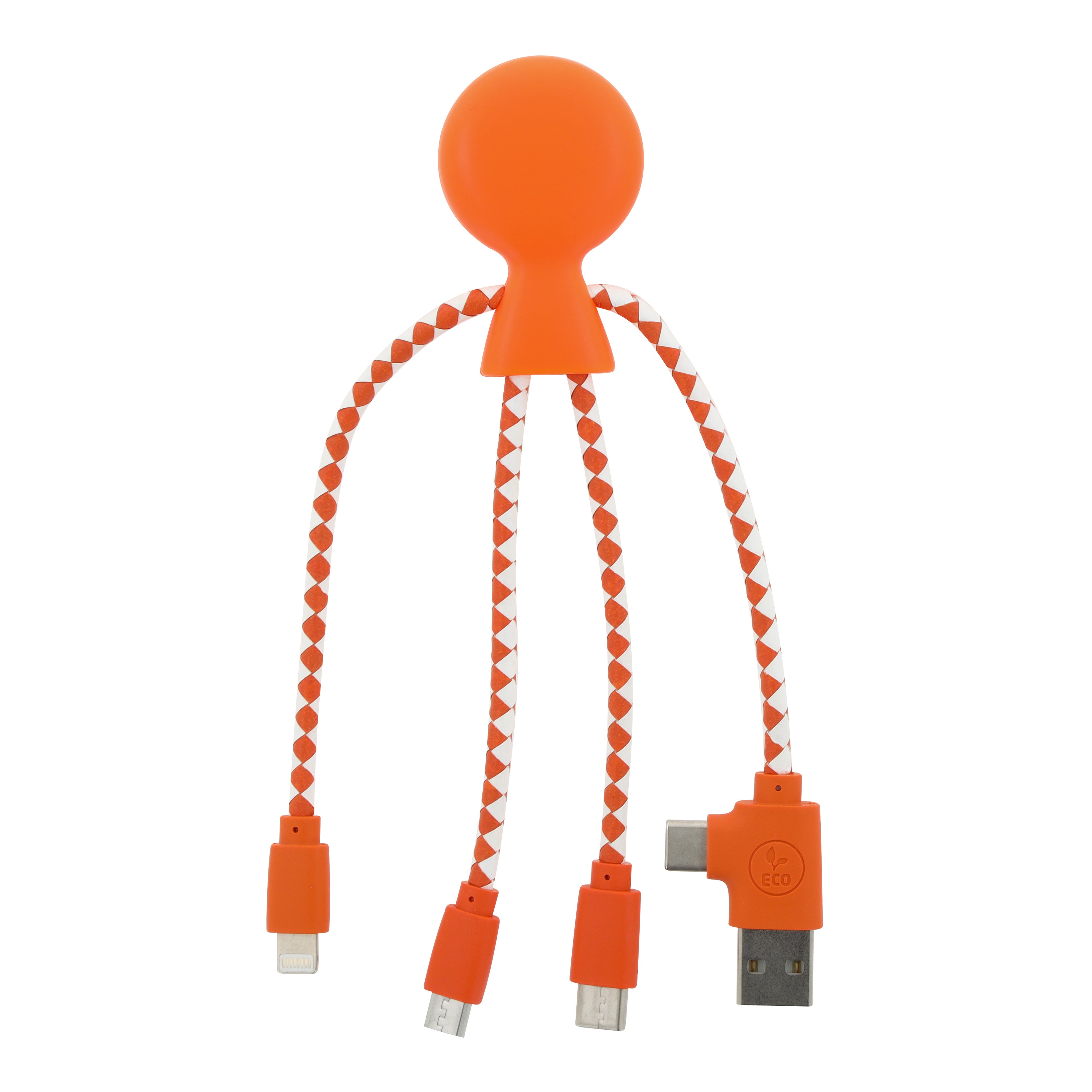 Xoopar „Mr. Bio“ Multiladekabel aus recyceltem Kunststoff