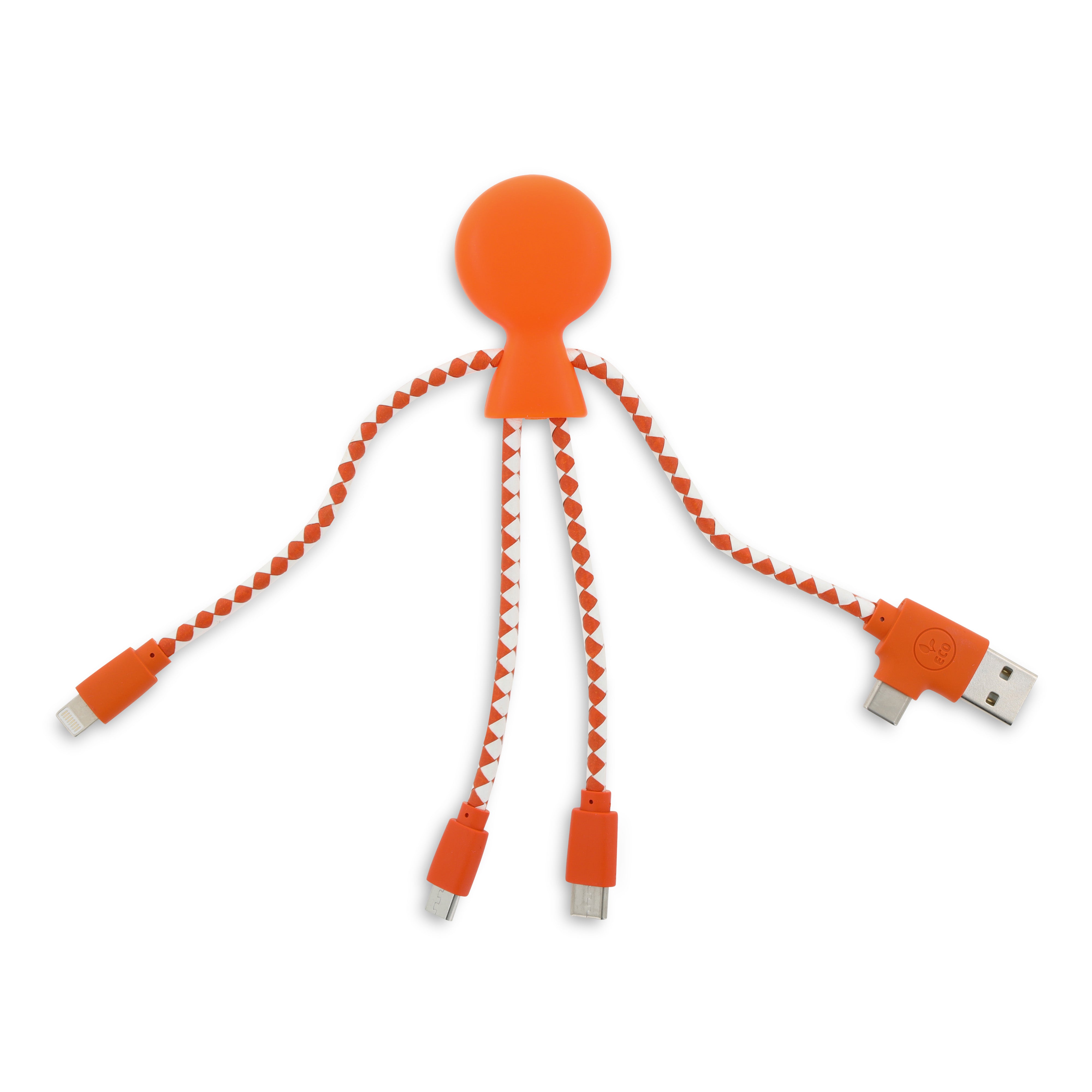Xoopar „Mr. Bio“ Multiladekabel aus recyceltem Kunststoff