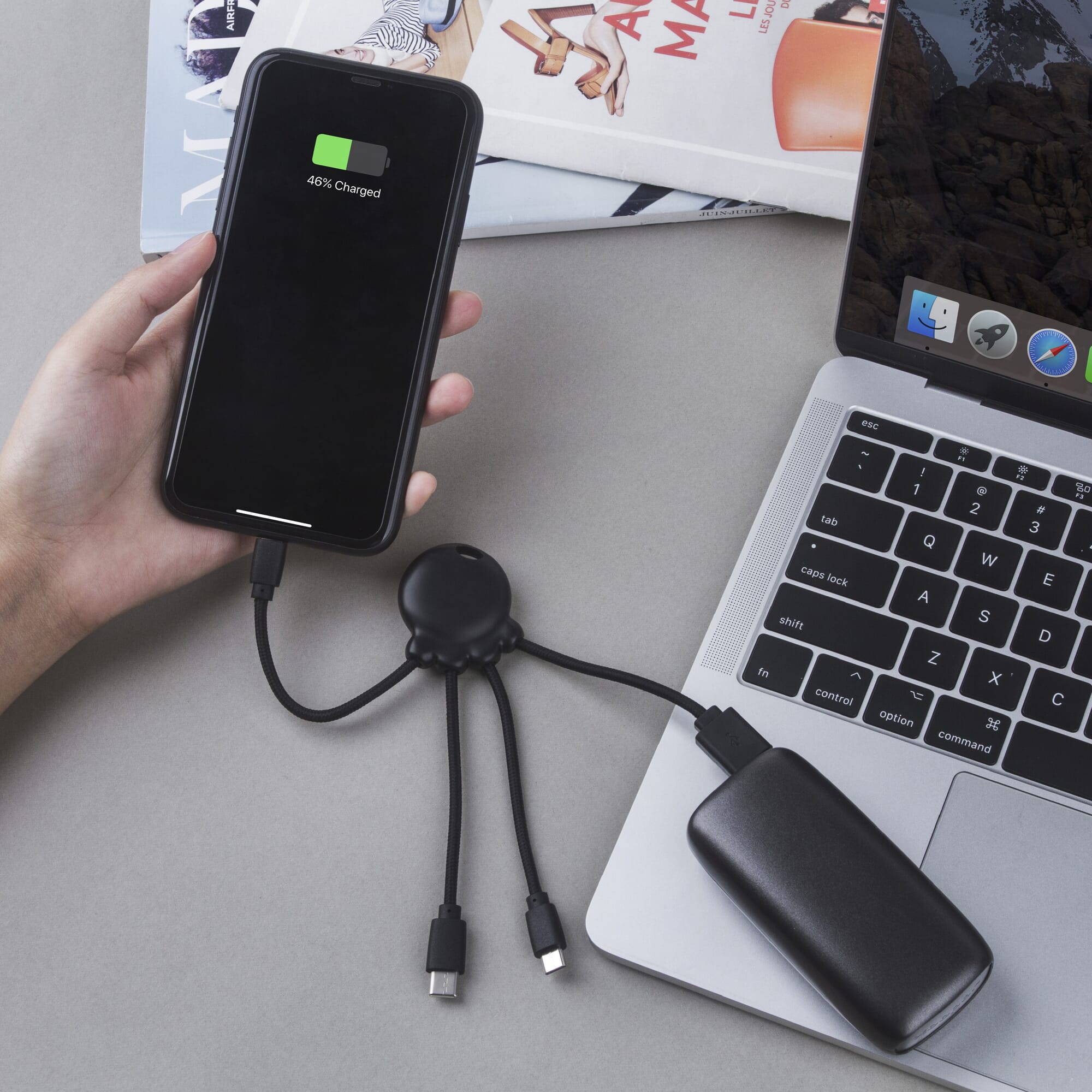 2087 | Xoopar Octopus Charging cable