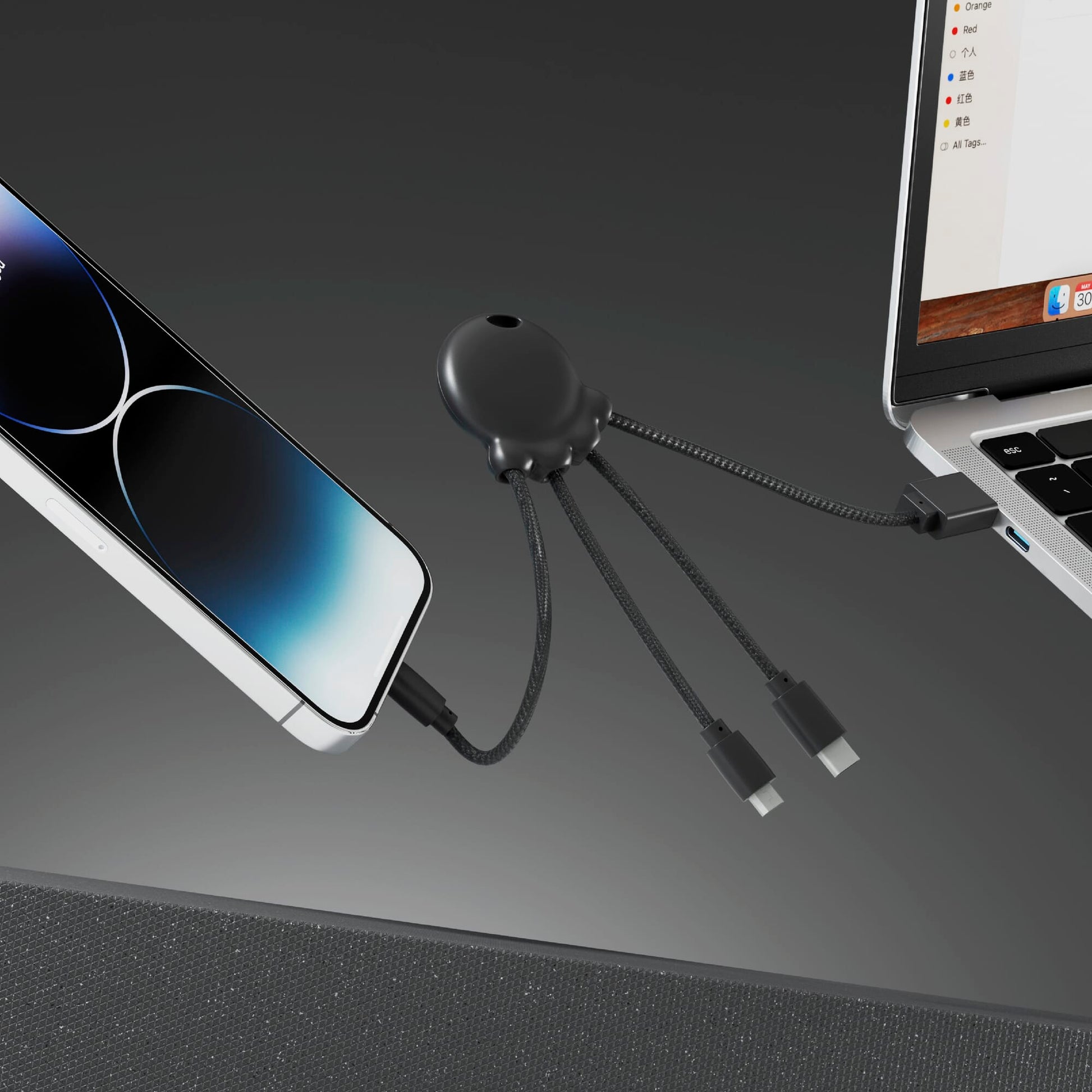 2087 | Xoopar Octopus Charging cable