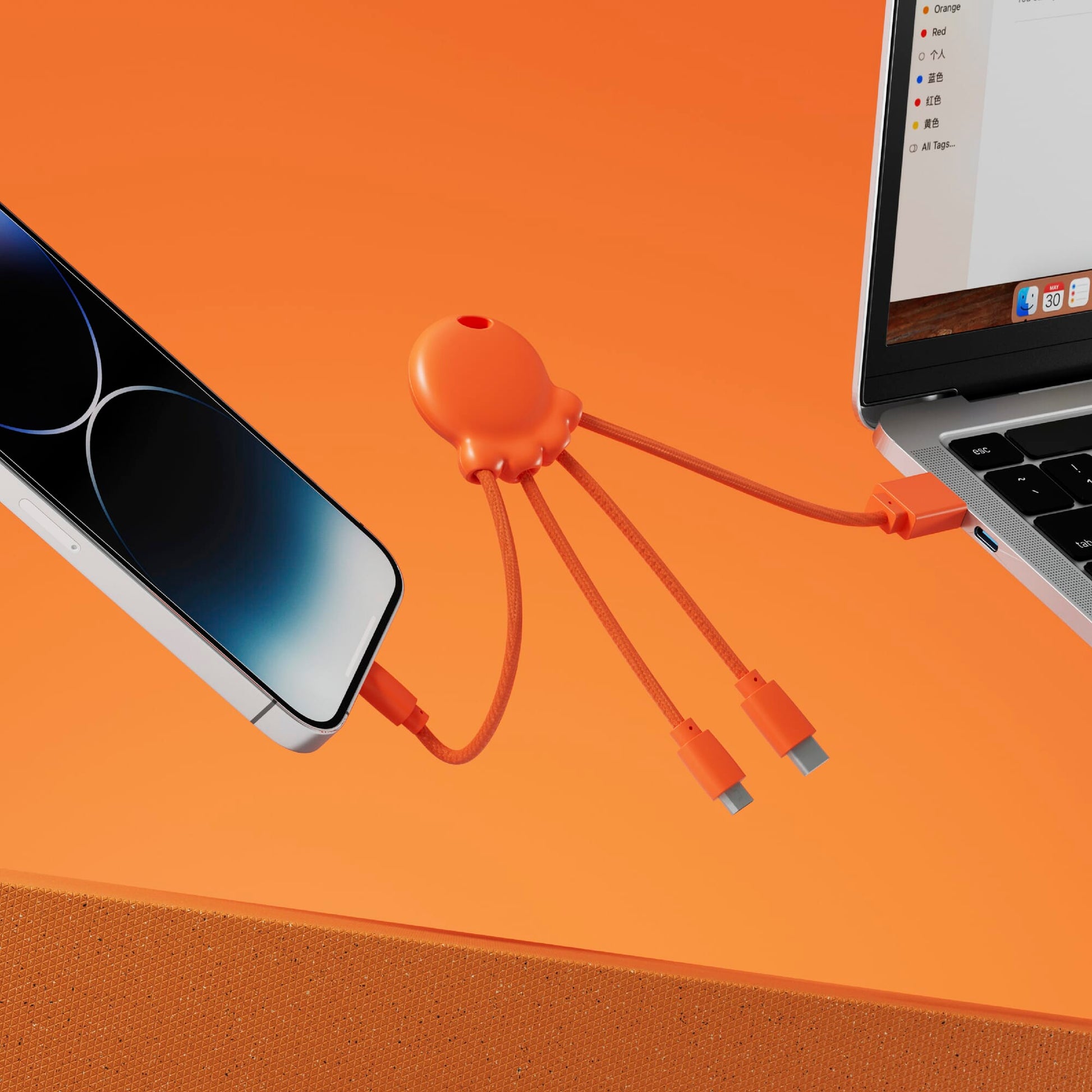 2087 | Xoopar Octopus Charging cable