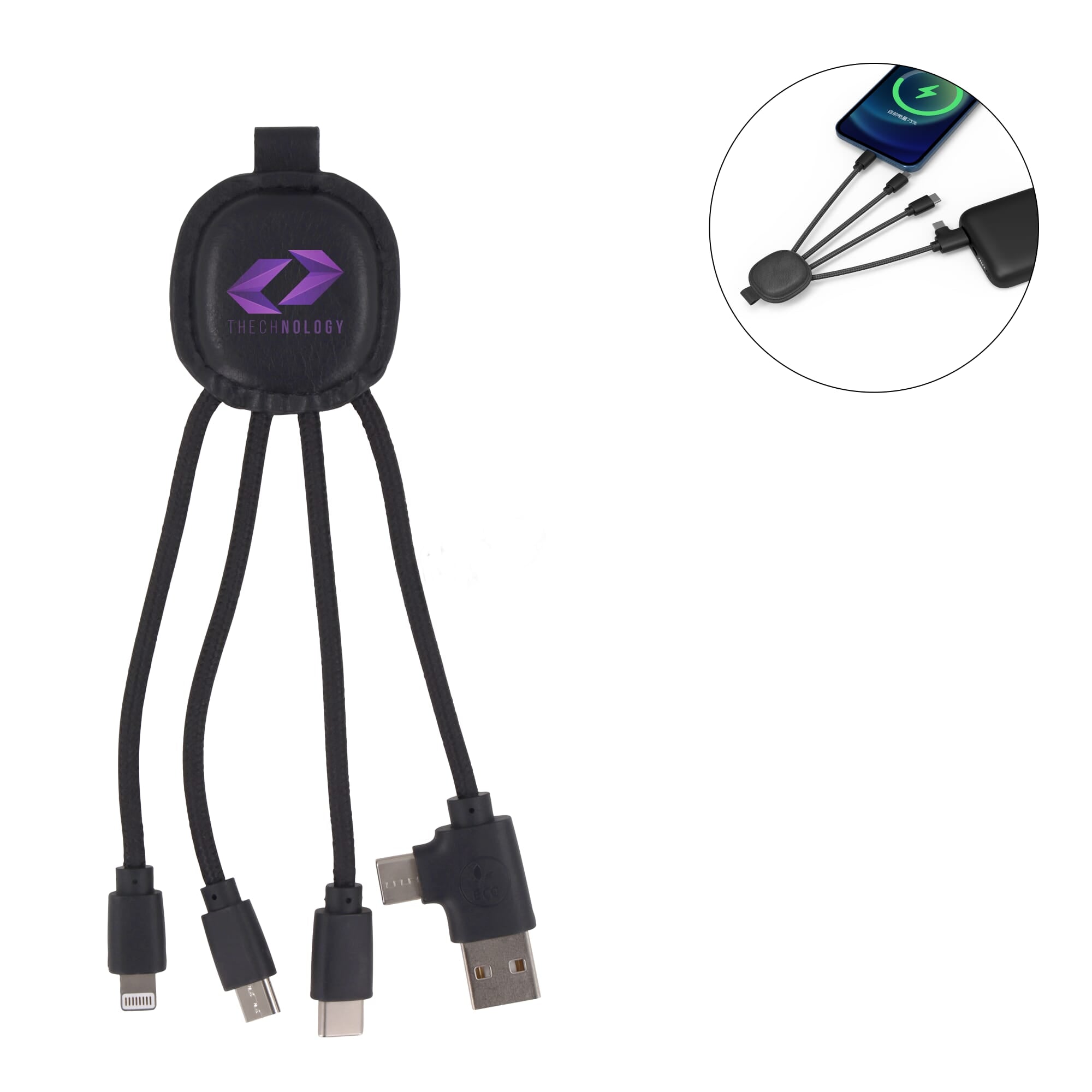 4000 | Xoopar Iné Smart Charging cable with NFC
