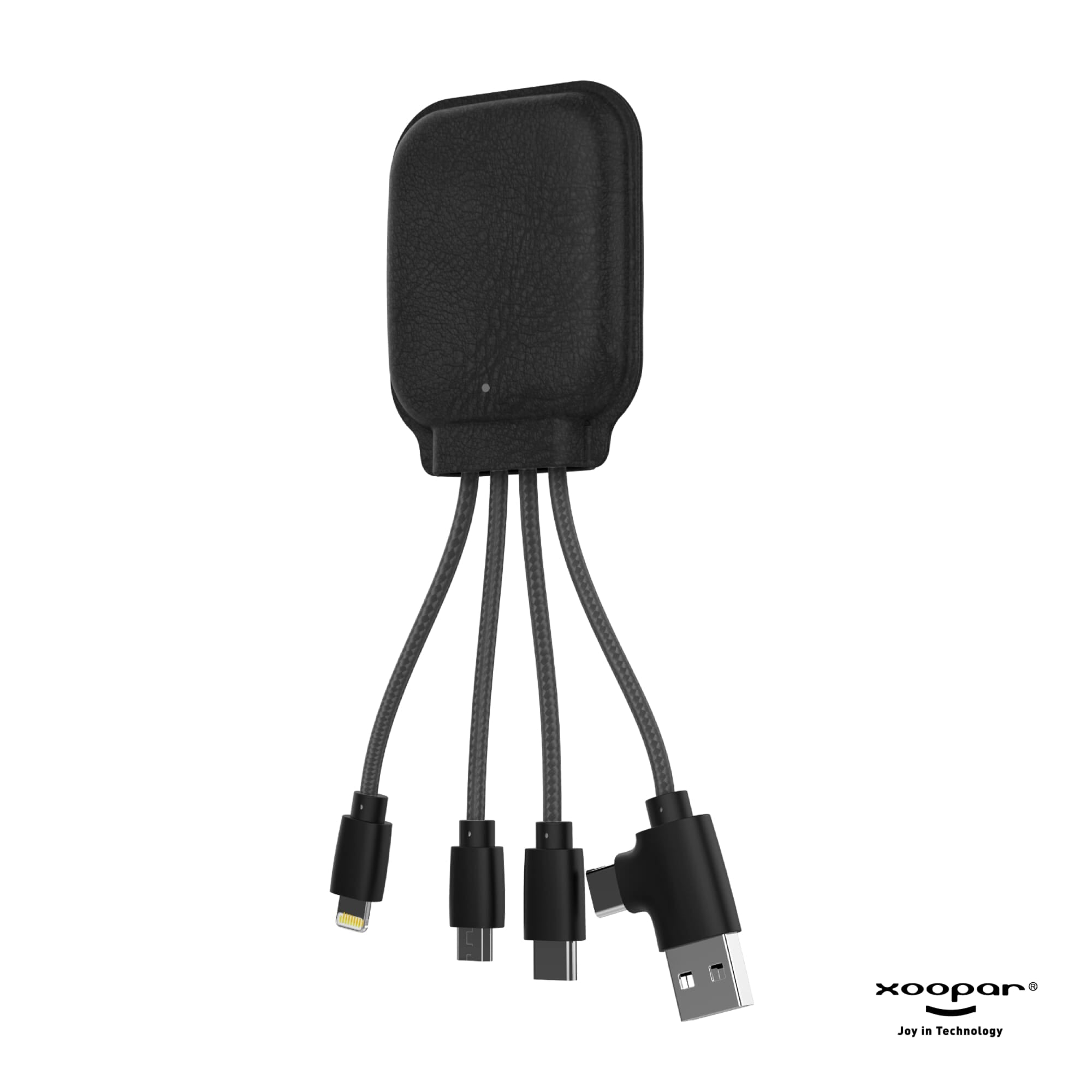 4001 | Xoopar Iné Gamma NFC Powerbank with Charging cables 3000mAh