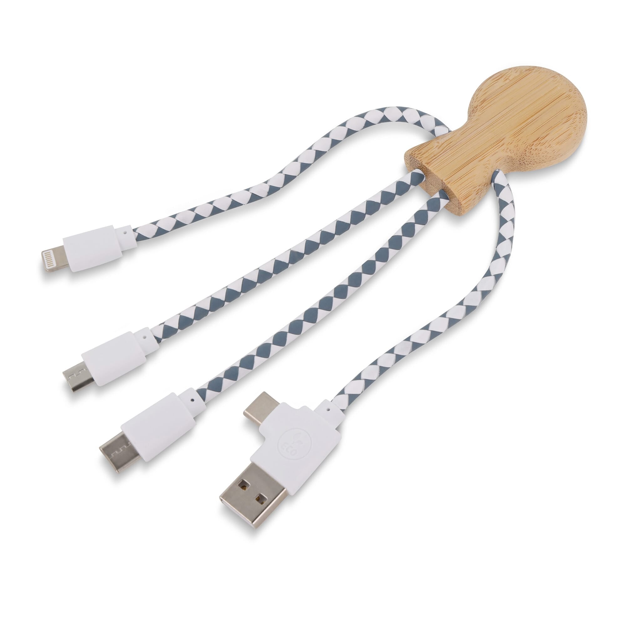 Xoopar Mr. Bio Bamboo Charging Cable