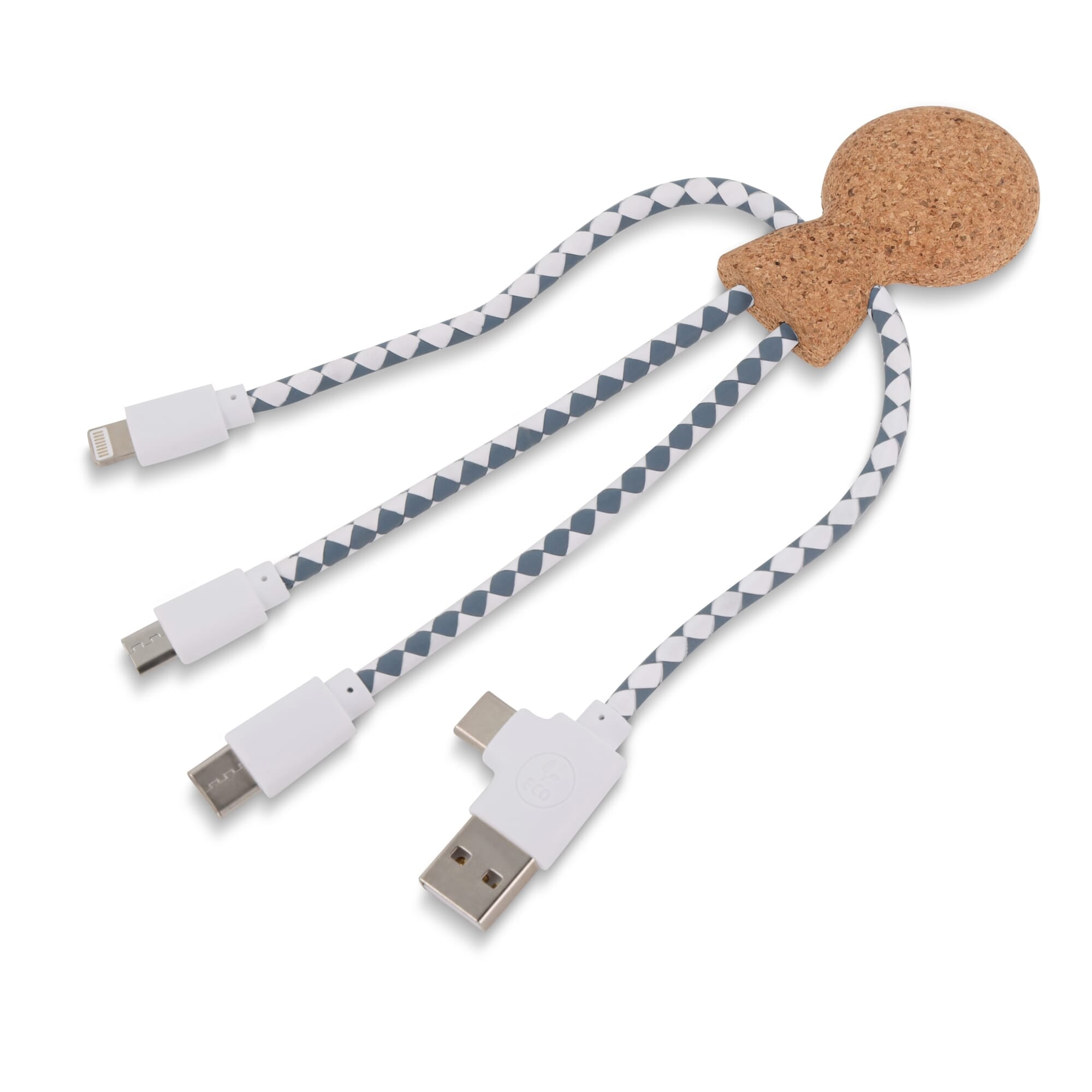 Xoopar Mr. Bio Cork Charging Cable
