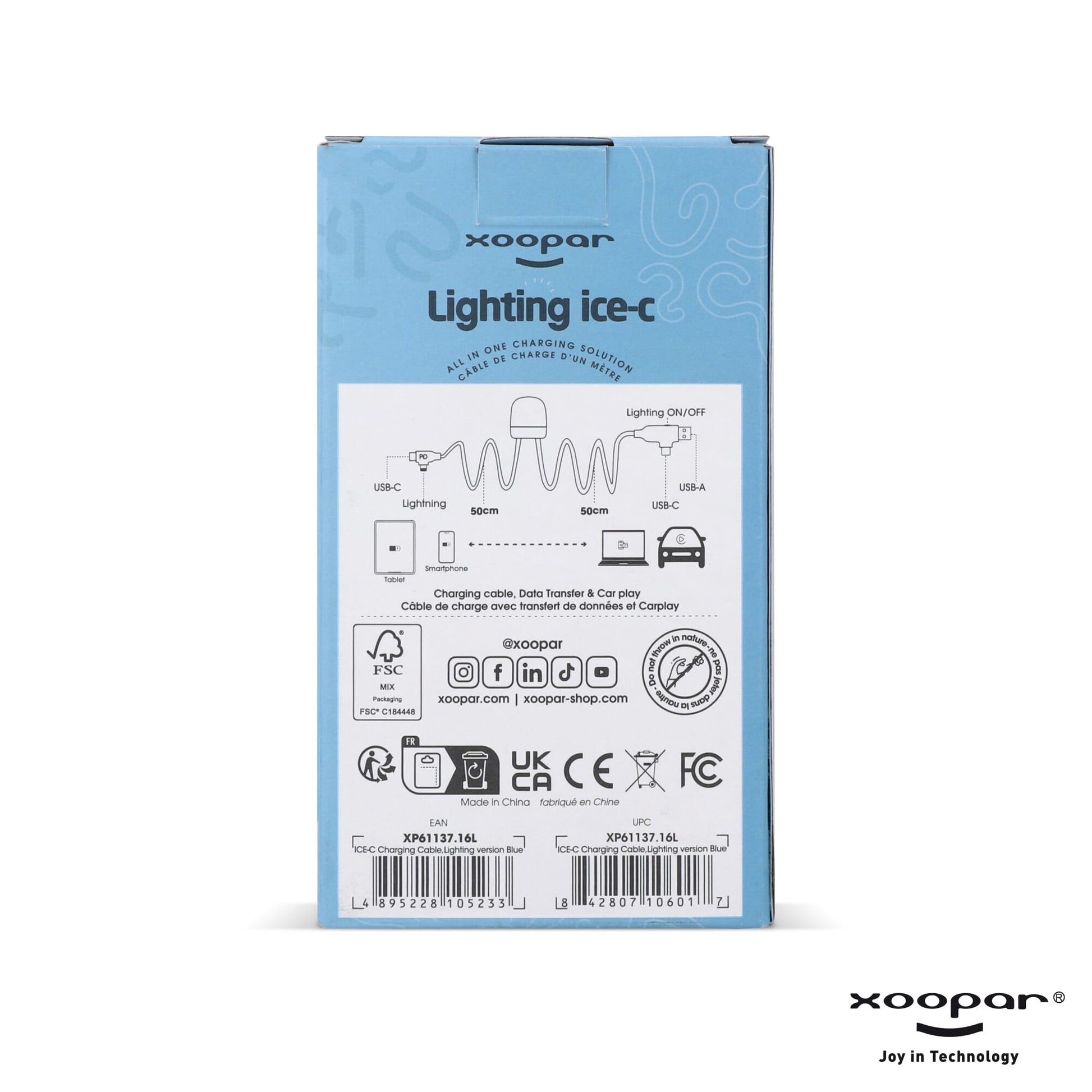 Xoopar lighting ICE-C cable