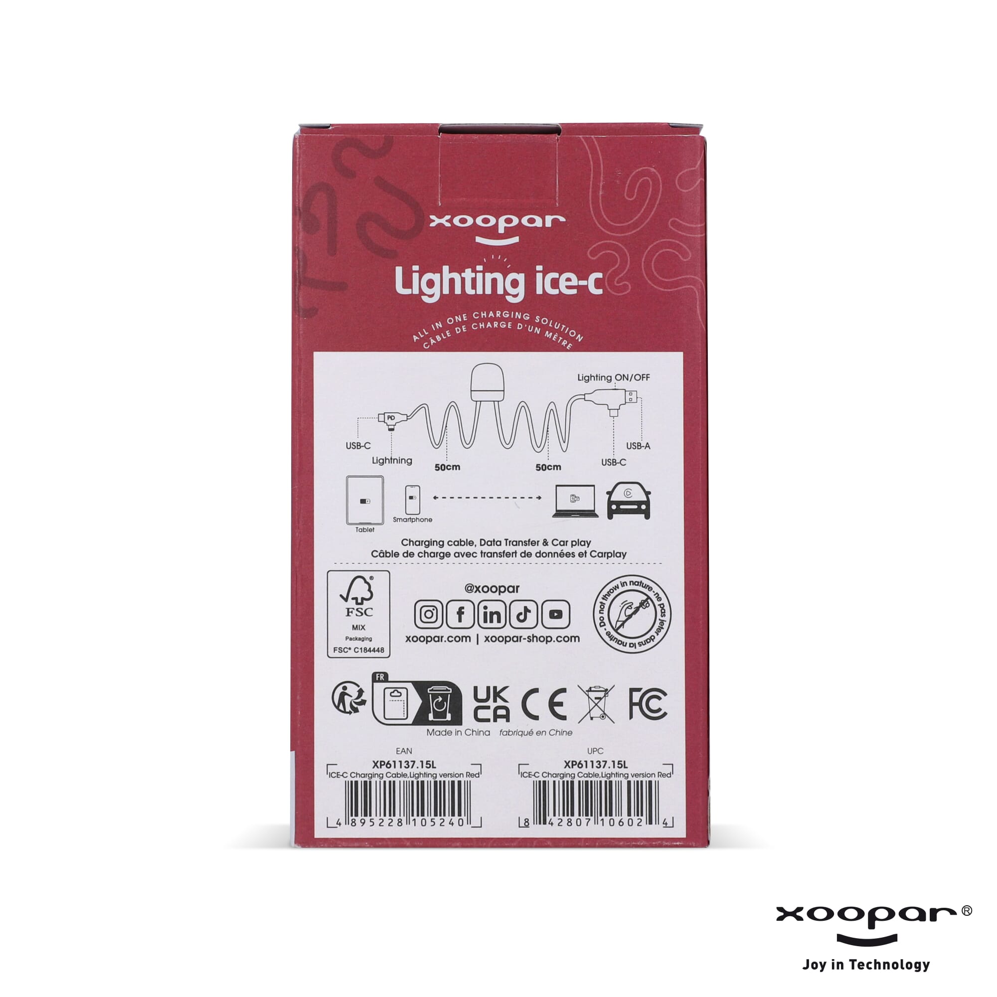 Xoopar lighting ICE-C cable