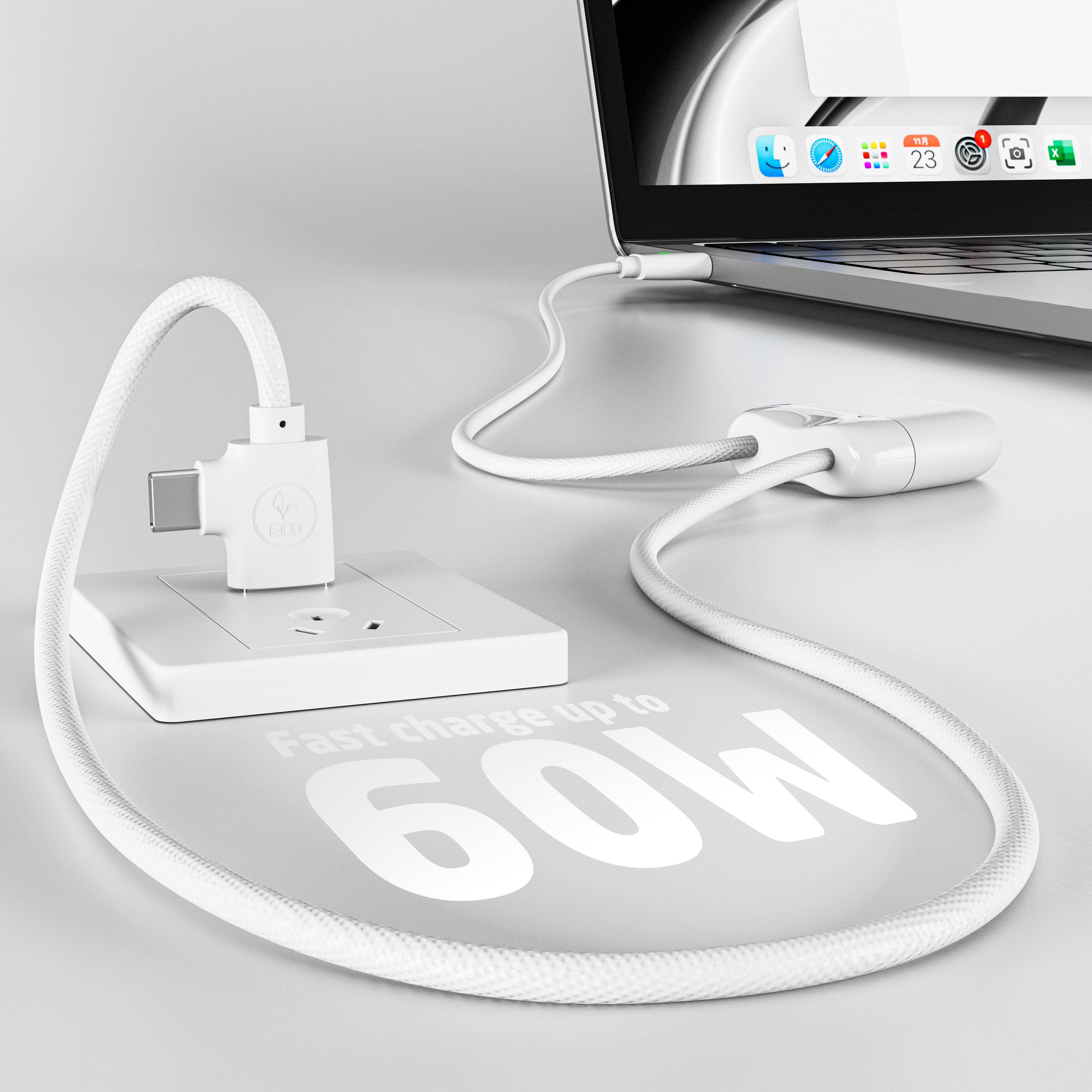 Xoopar „IceTag“ Ladekabel mit Apple Find My® Tracker