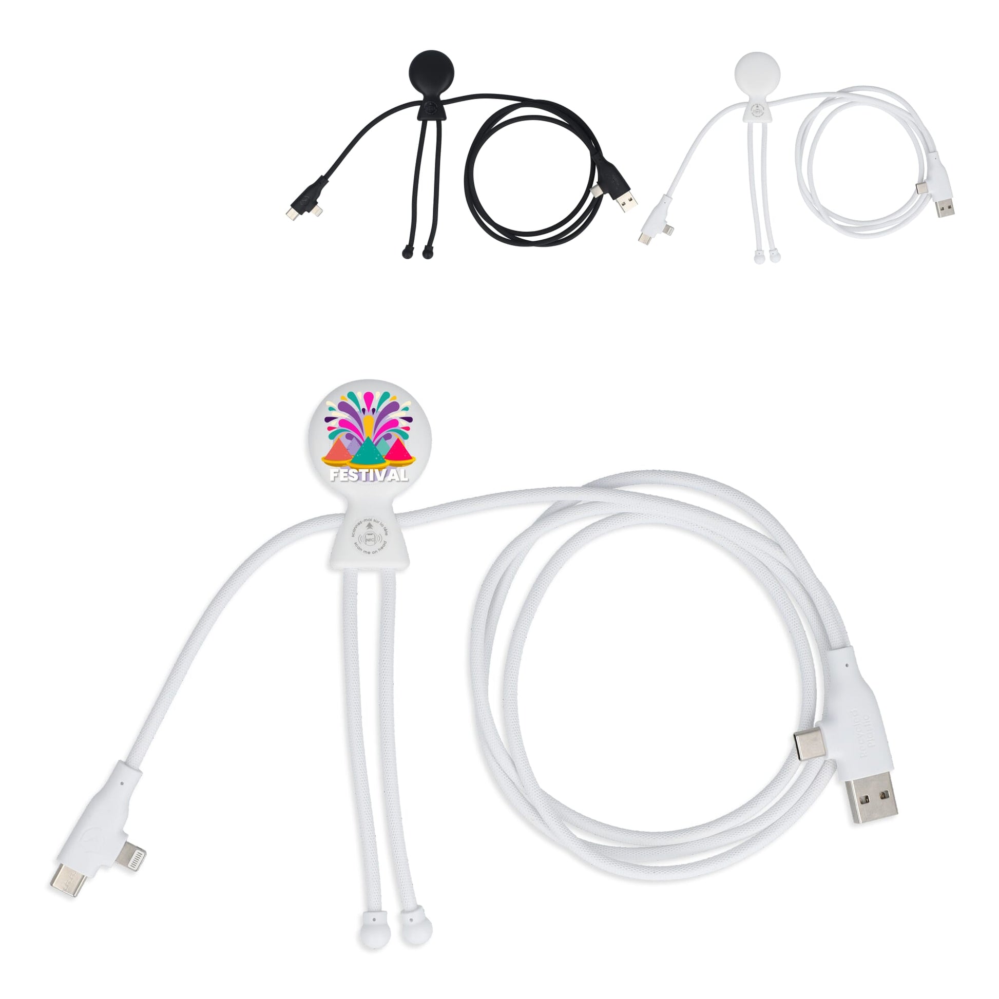 Xoopar Mr. Bio Lang 60 W PD Multi-Ladekabel 1.2 Meter