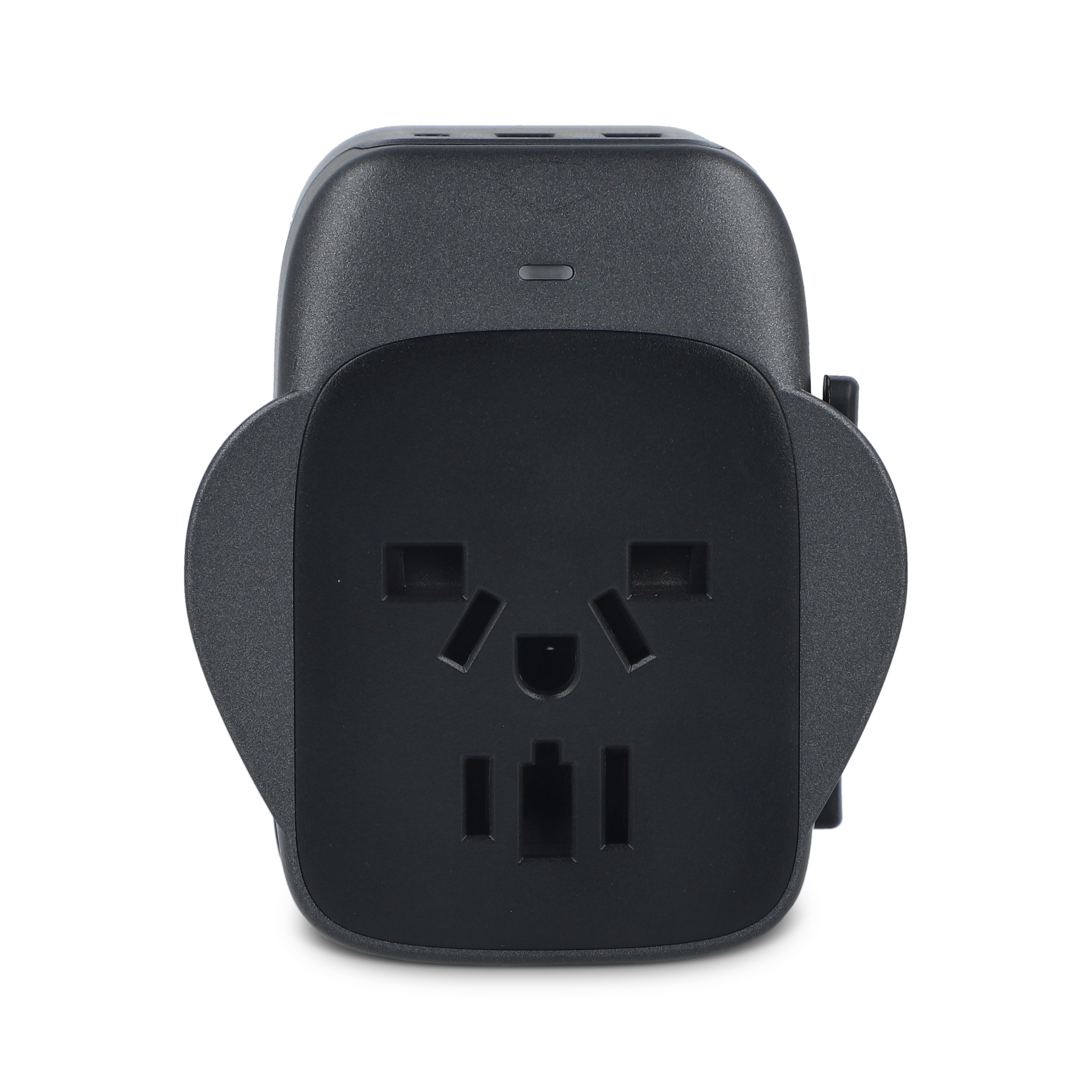 PowerPro Reiseadapter aus recyceltem Kunststoff